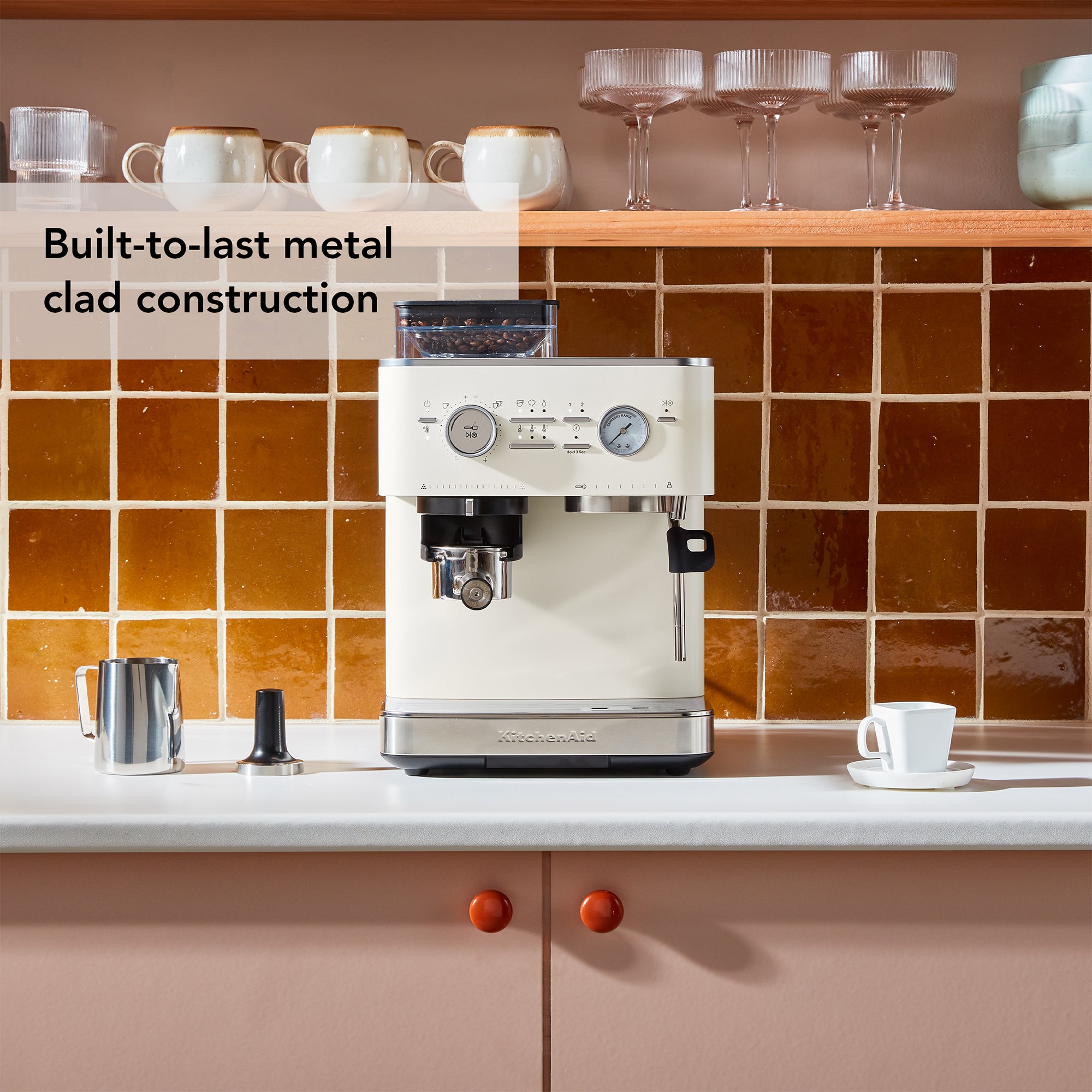 KitchenAid KitchenAid 5KES6551 Semi Automatic Espresso Machine with Burr Grinder – additional product image