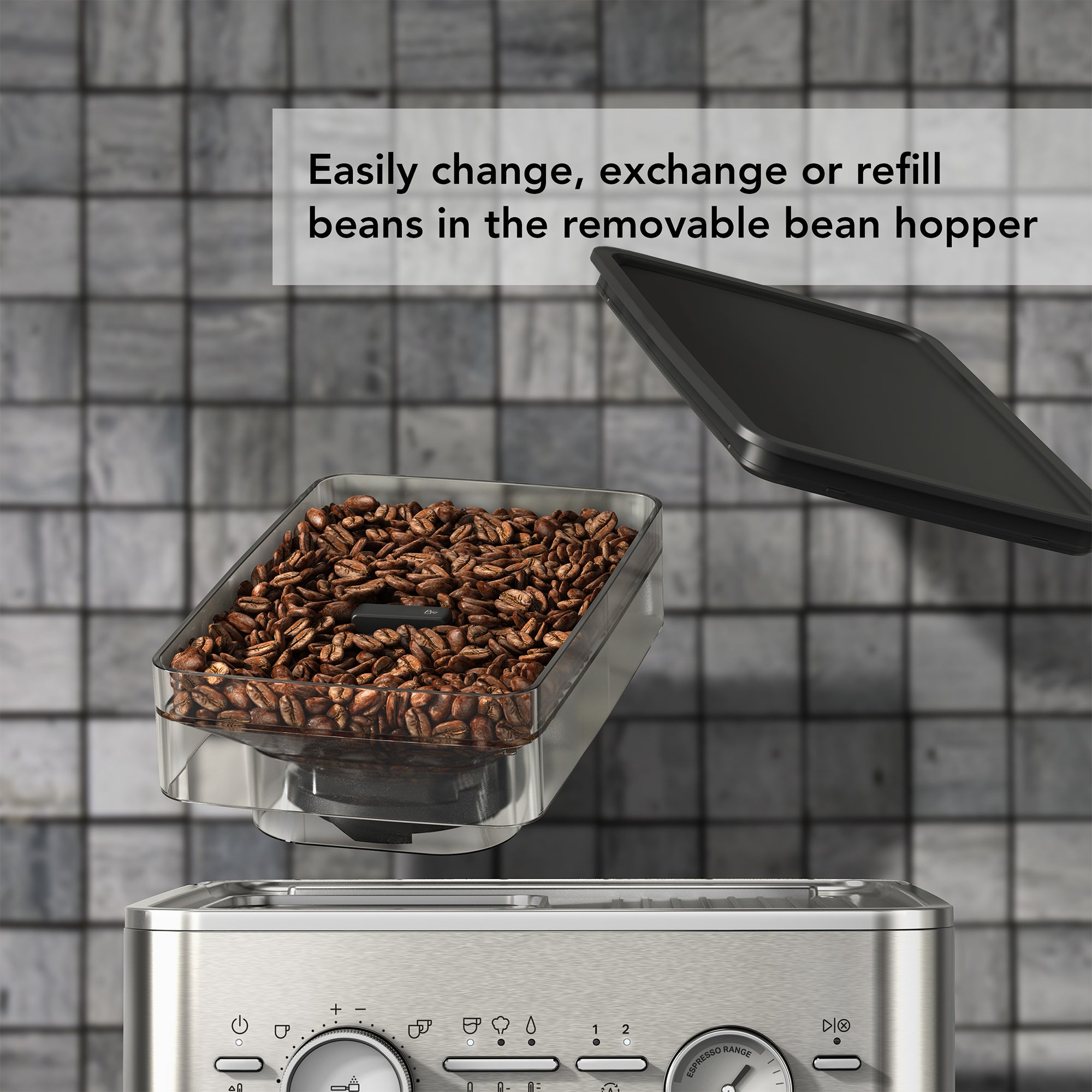 KitchenAid KitchenAid 5KES6551 Semi Automatic Espresso Machine with Burr Grinder – additional product image
