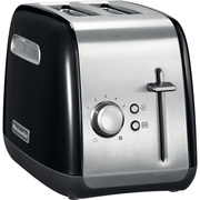 KitchenAid 5KMT2115BOB Onyx Black toaster - perspective view