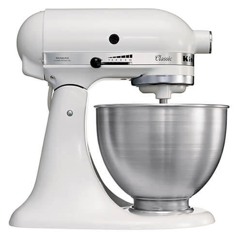 KitchenAid KitchenAid 5K45SS 4.3L Classic Tilt-Head Stand Mixer – Matte black – 5K45SSBBM – main product image