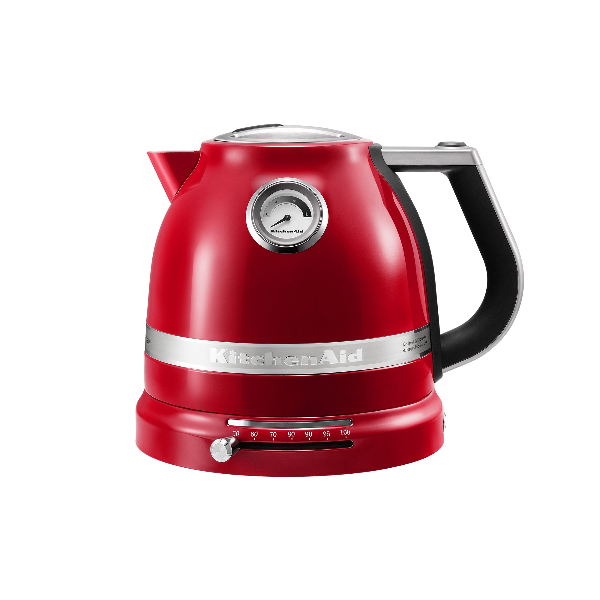 KitchenAid KitchenAid 5KEK1522 Variable Temperature Kettle 1.5L Artisan – Candy Apple – 5KEK1522BCA – main product image