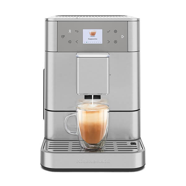 KitchenAid KitchenAid 5KES8556 KF6 Fully Automatic Espresso Machine – Porcelain white – 5KES8556BPL – main product image