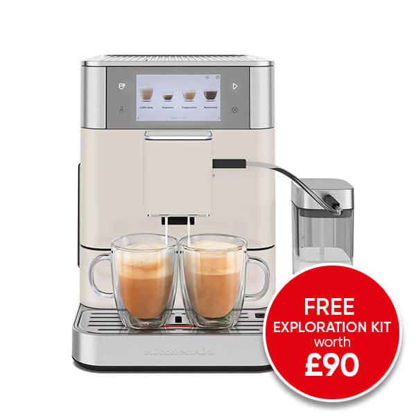 KitchenAid KitchenAid 5KES8558 KF8 Fully Automatic Espresso Machine – Porcelain white – 5KES8558BPL – main product image
