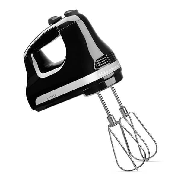 KitchenAid KitchenAid 5KHM5110 Hand Mixer 5 Speed Classic – Onyx Black – 5KHM5110BOB – main product image
