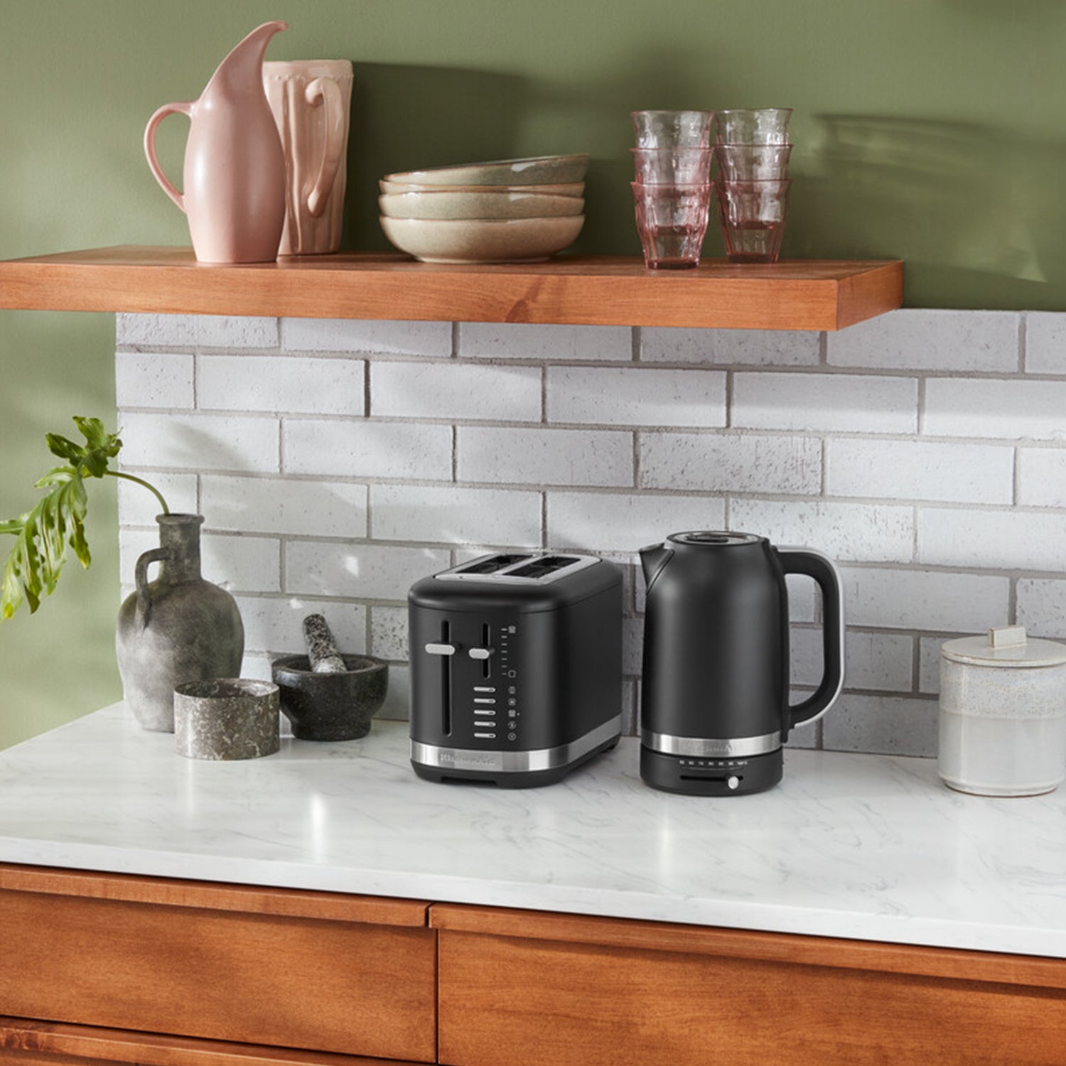 KitchenAid KitchenAid 5KMT2109 Toaster 2 Slice – Matte Black – 5KMT2109BBM – main product image
