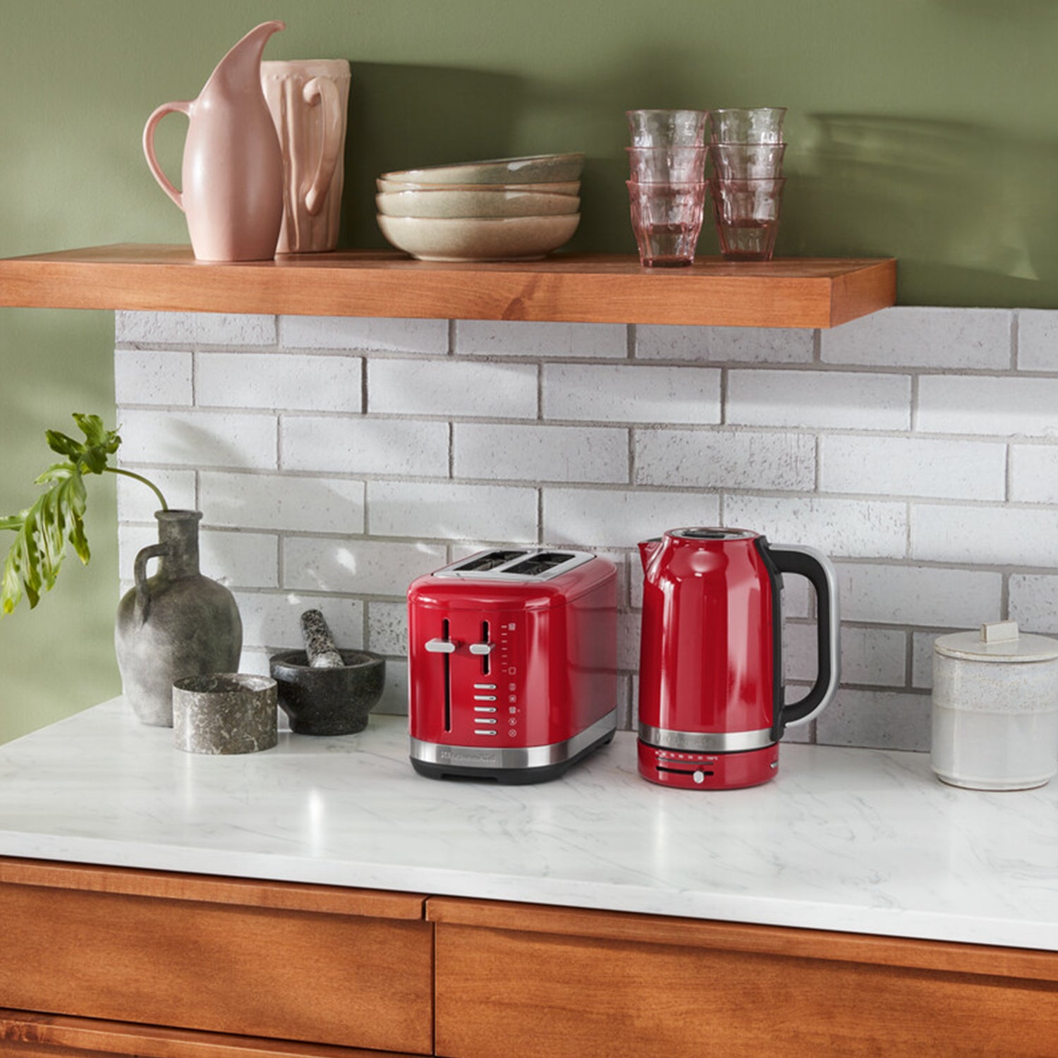 KitchenAid KitchenAid 5KMT2109 Toaster 2 Slice – Empire Red – 5KMT2109BER – main product image