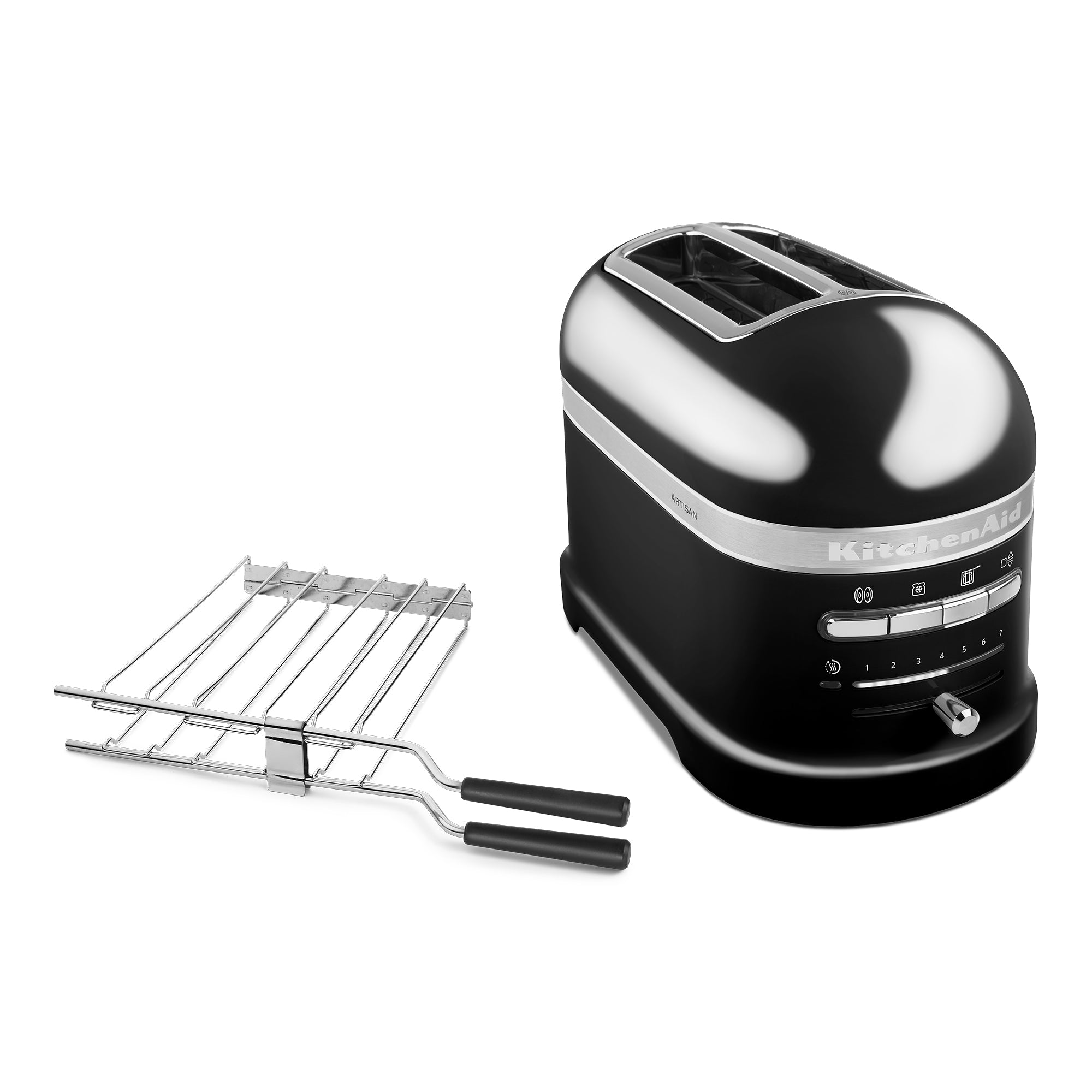KitchenAid KitchenAid 5KMT2204 Toaster 2 Slice Artisan – Onyx Black – 5KMT2204BOB – main product image