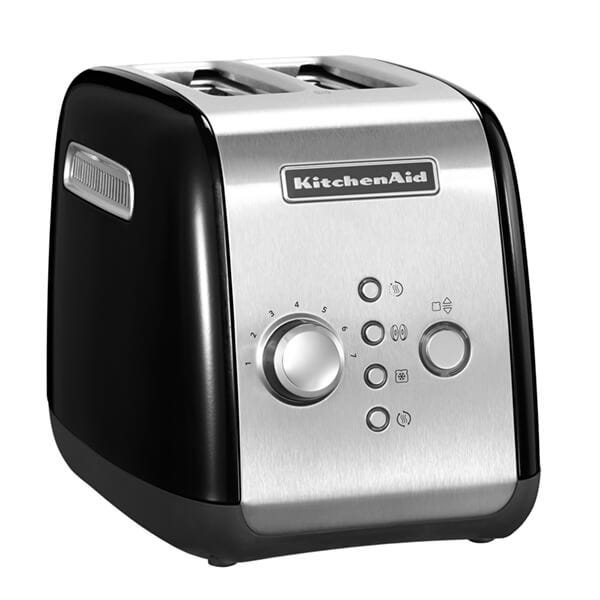 KitchenAid KitchenAid 5KMT221 Toaster 2 Slice Automatic – Onyx Black – 5KMT221BOB – main product image