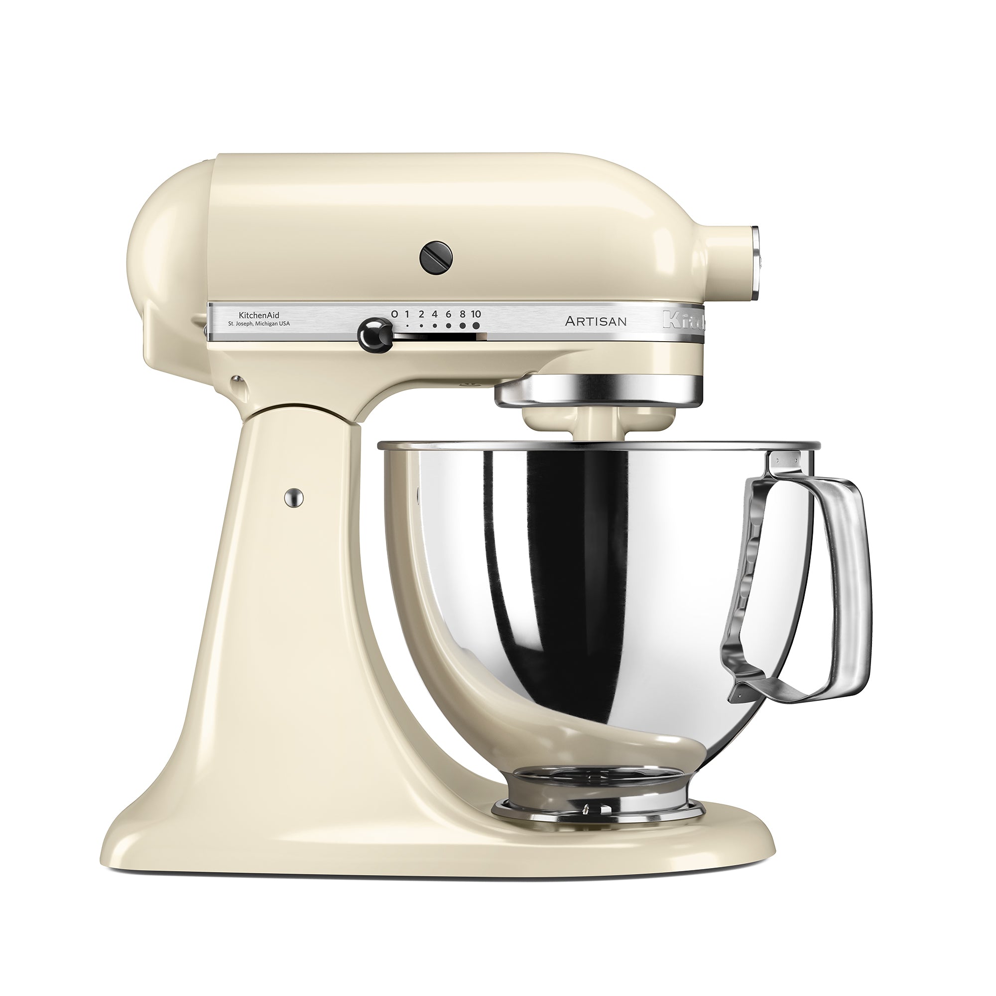 KitchenAid KitchenAid 5KSM125 4.7L Artisan Tilt-Head Stand Mixer – Onyx black – 5KSM125BOB – main product image