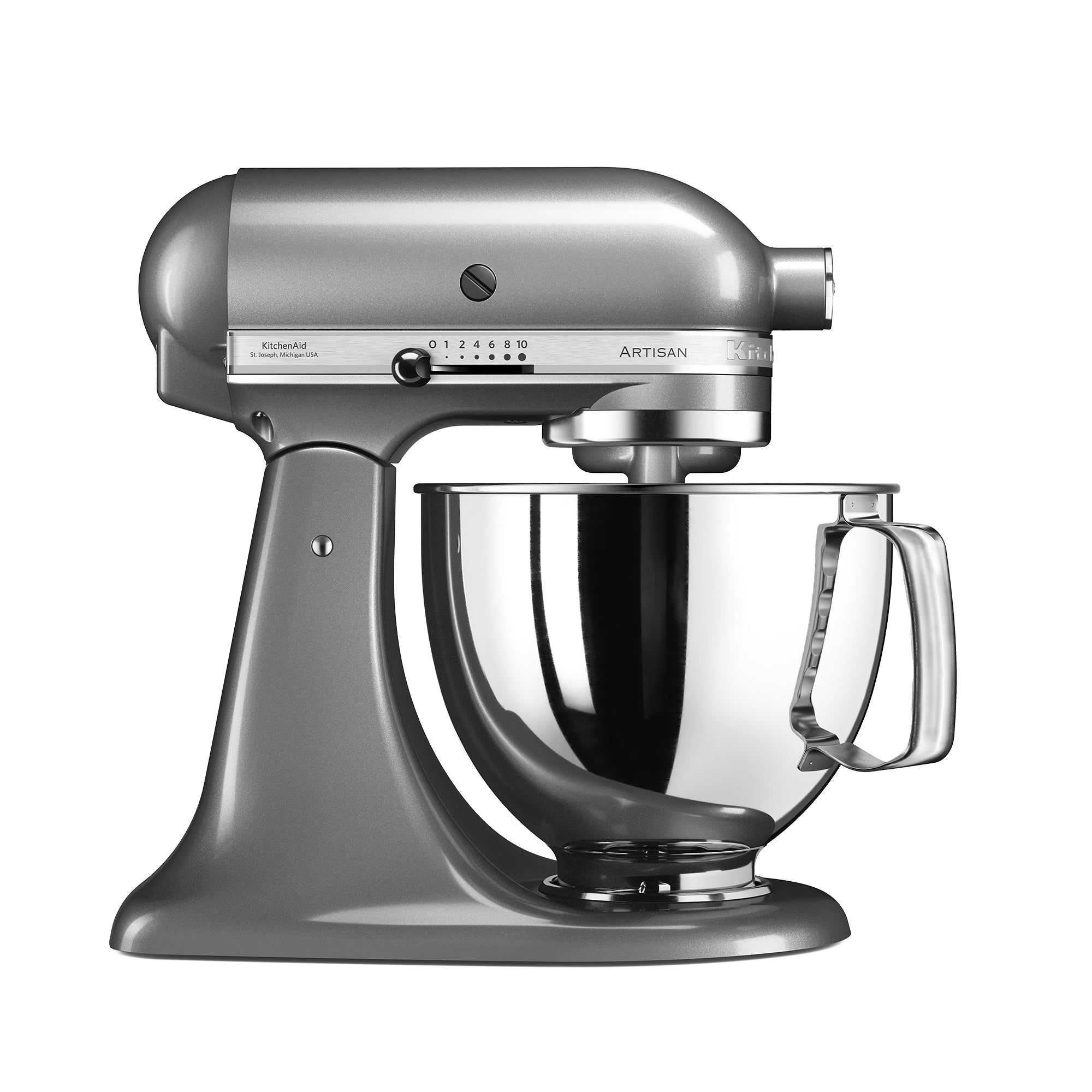 KitchenAid KitchenAid 5KSM125 4.7L Artisan Tilt-Head Stand Mixer – Contour silver – 5KSM125BCU – main product image