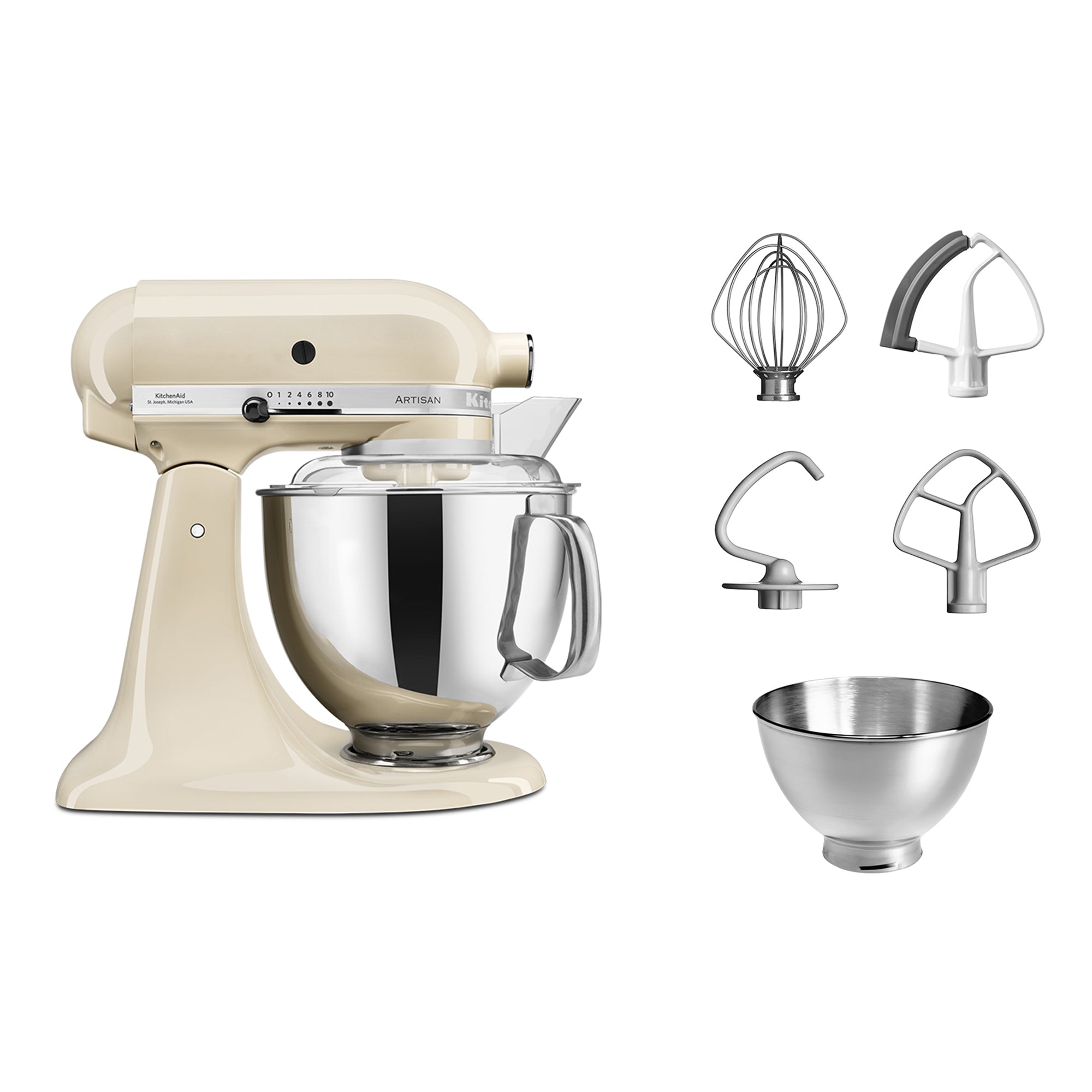 KitchenAid KitchenAid 5KSM175 4.8L Artisan Tilt-Head Stand Mixer with Extra Accessories – additional product image