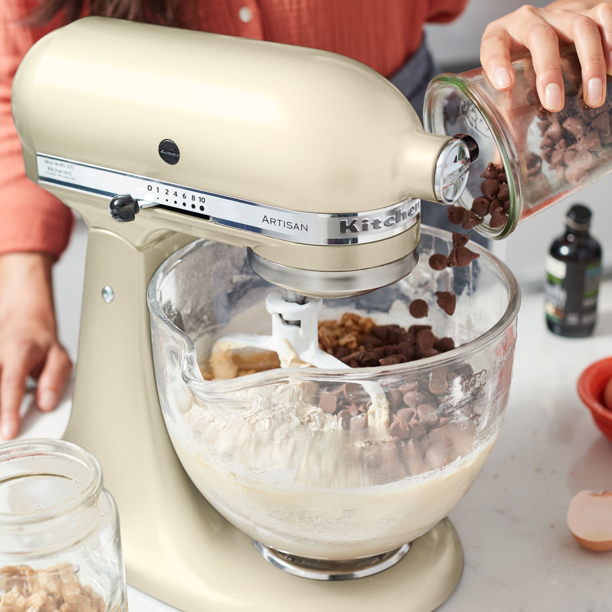 KitchenAid KitchenAid 5KSM175 4.8L Artisan Tilt-Head Stand Mixer with Extra Accessories – additional product image