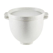 KitchenAid 5KSM2CB5BGS 4.7L Ceramic Bread Bowl with Lid, Grey Speckle