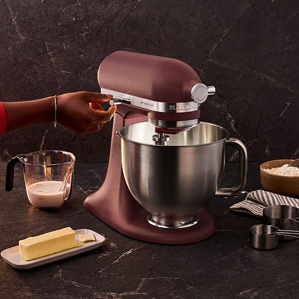KitchenAid KitchenAid 5KSM50PKV 4.7L Artisan Plus Tilt-Head Stand Mixer – additional product image