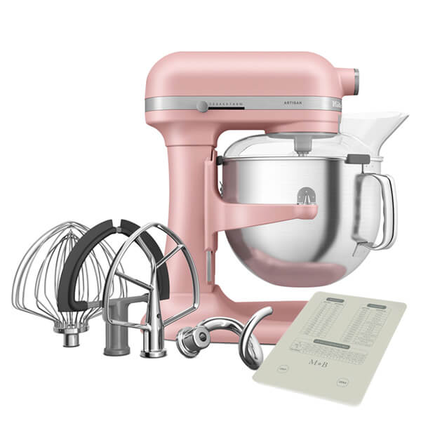 KitchenAid KitchenAid 5KSM70SHX 6.6L Artisan Bowl-Lift Stand Mixer – Dried rose – 5KSM70SHXBDR – main product image