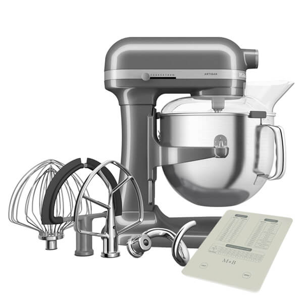 KitchenAid KitchenAid 5KSM70SHX 6.6L Artisan Bowl-Lift Stand Mixer – Matte black – 5KSM70SHXBBM – main product image