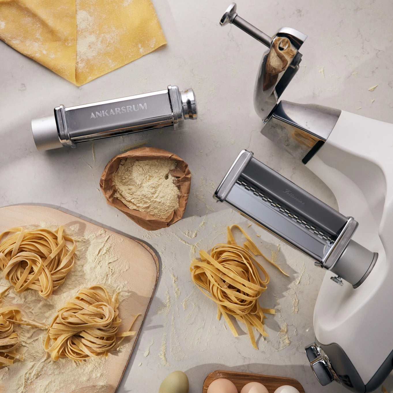 Ankarsrum 920900084 Pasta Roller & Cutter Kit | Assistent Original Accessory - product image 2