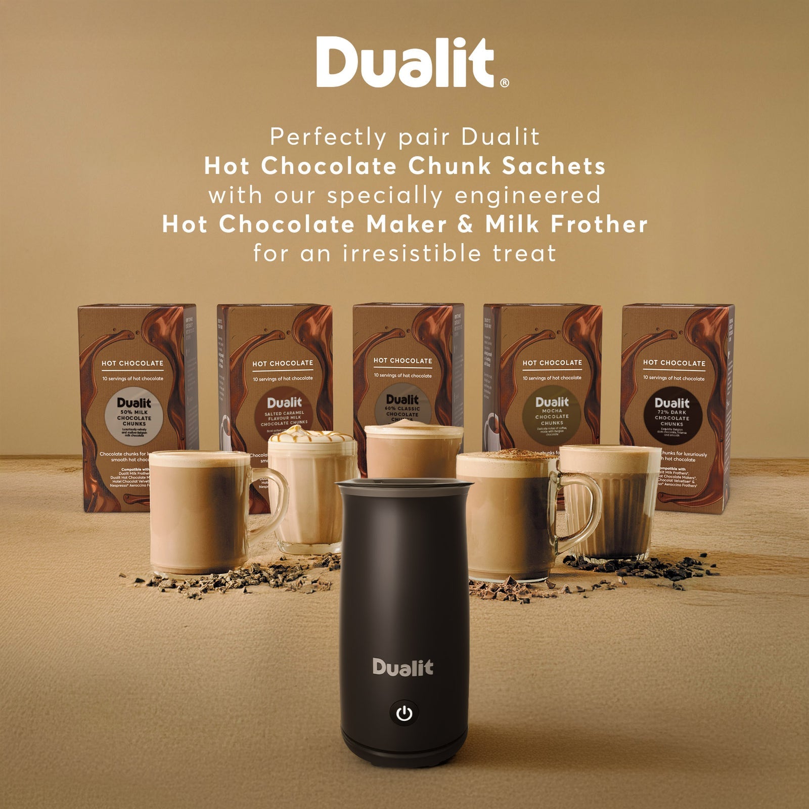 Dualit 84140 Hot Chocolate Maker & Milk Frother - Black - product image 5