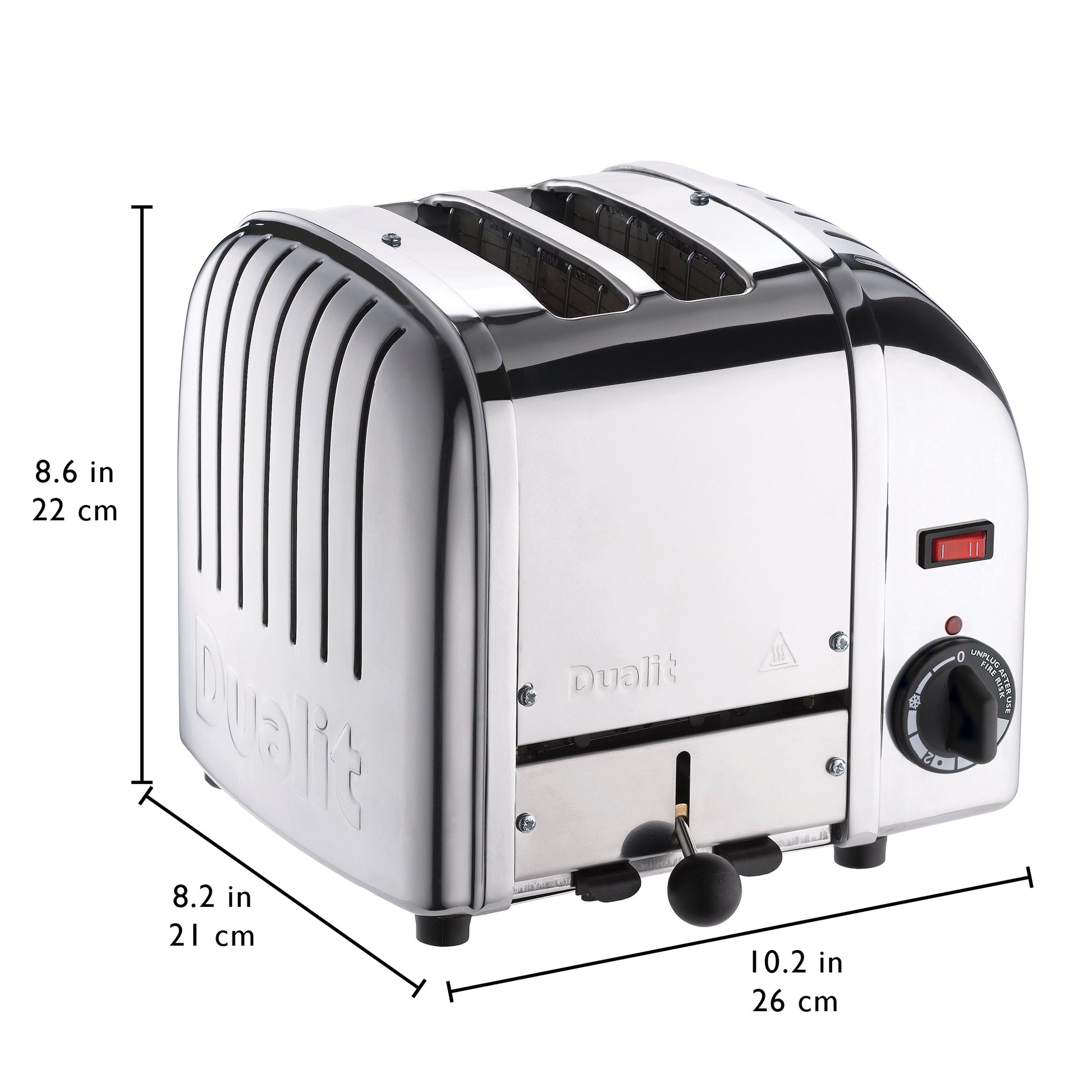 Dualit 20245 Vario 2 Slot Toaster Polished - 20245
