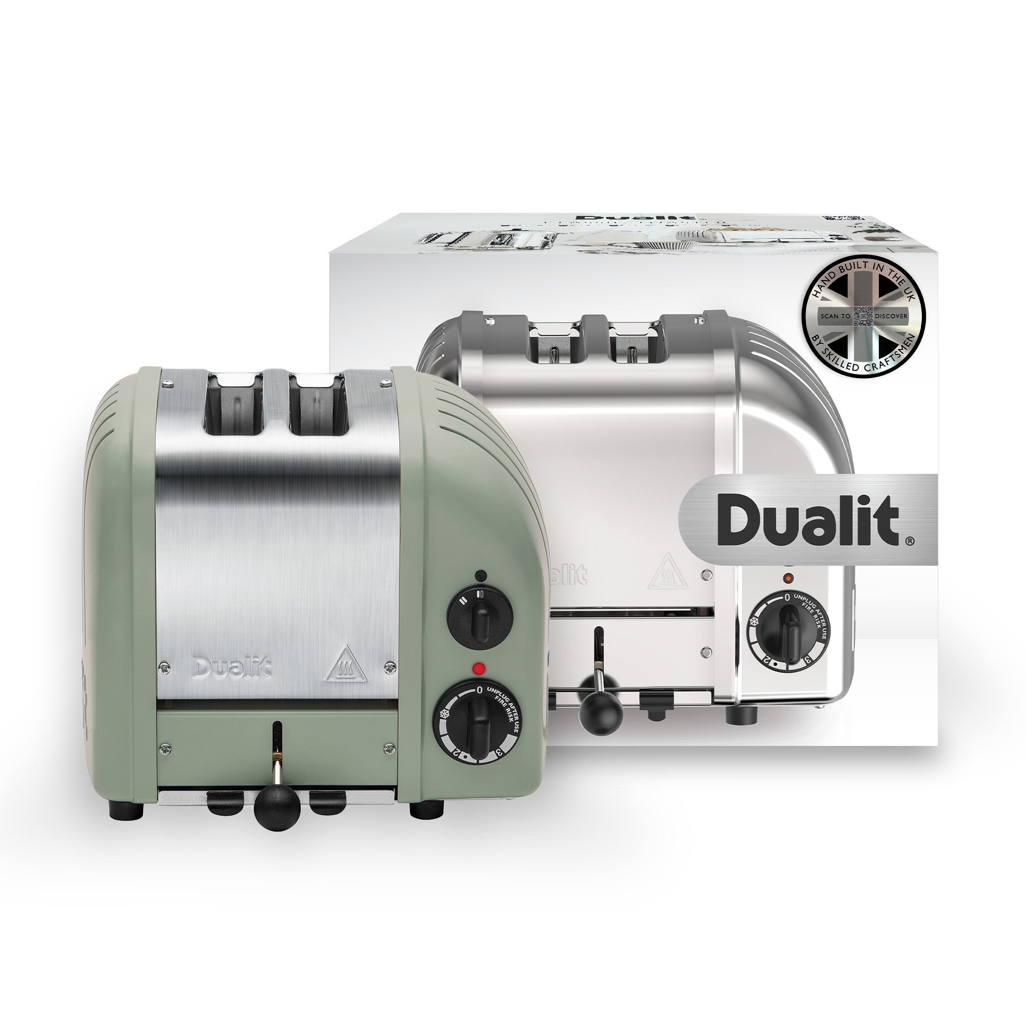 Dualit DLT-NEWGEN-2S 2 Slice NewGen Classic Toaster - 20461