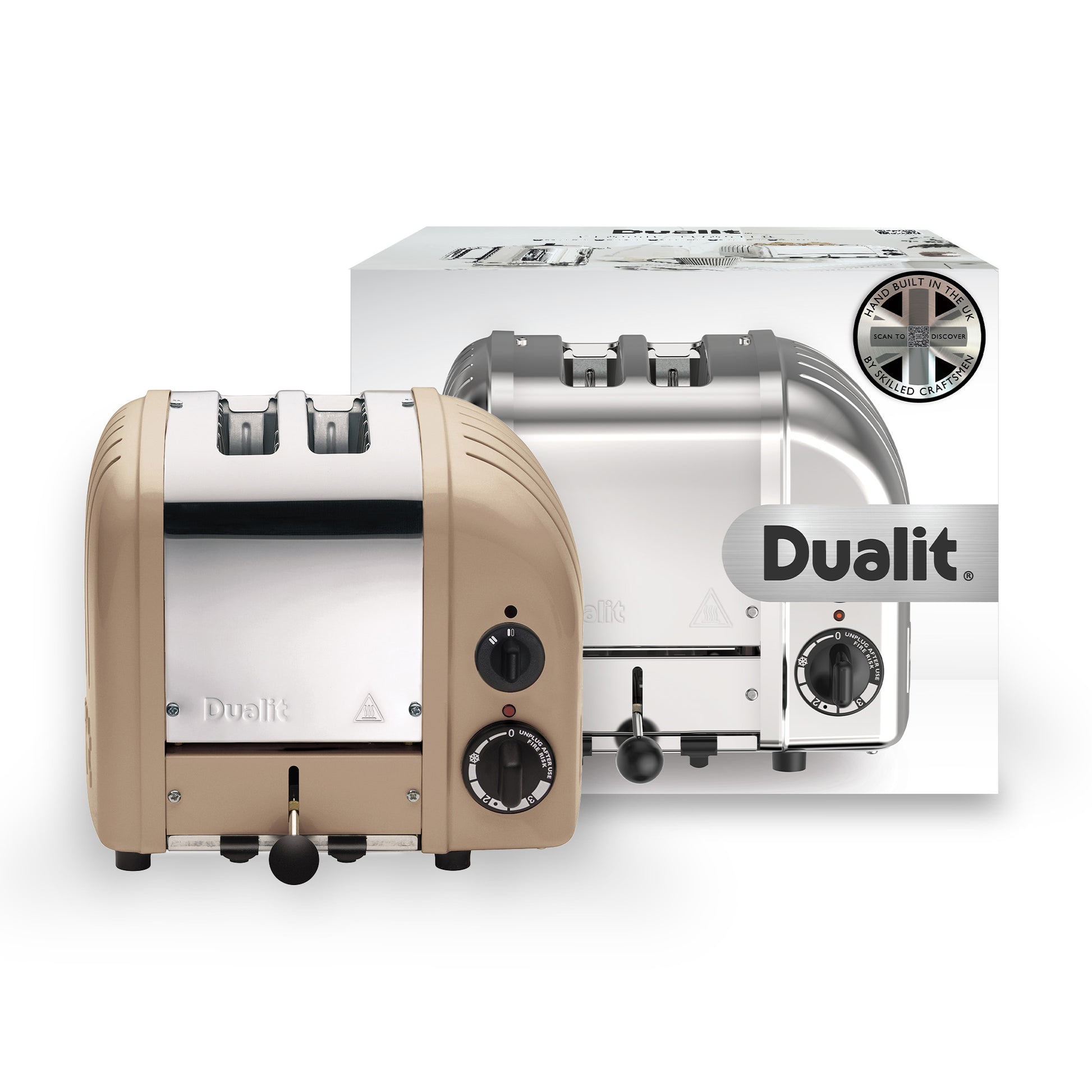 Dualit DLT-NEWGEN-2S 2 Slice NewGen Classic Toaster - 20462
