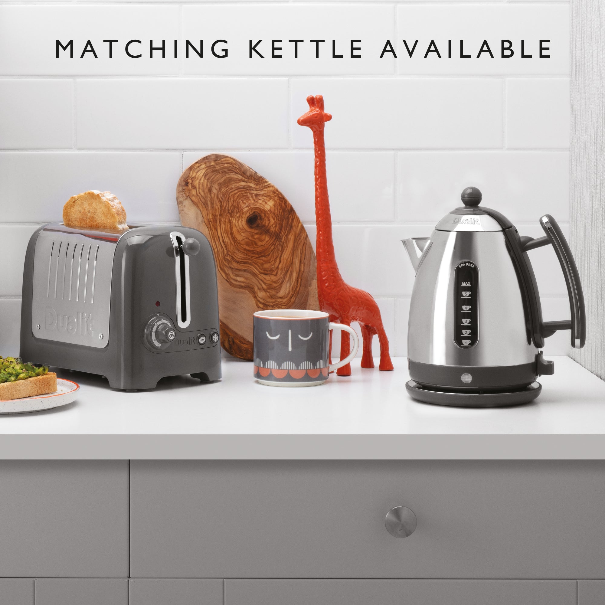 Dualit DLT-LITE-2S 2 Slice Lite Toaster - 26204