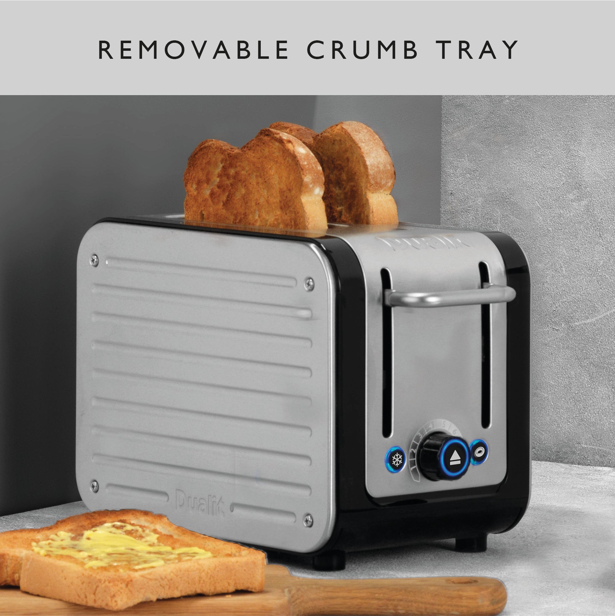 Dualit DLT-ARCHITECT-2S Architect 2 Slice Toaster - 26505