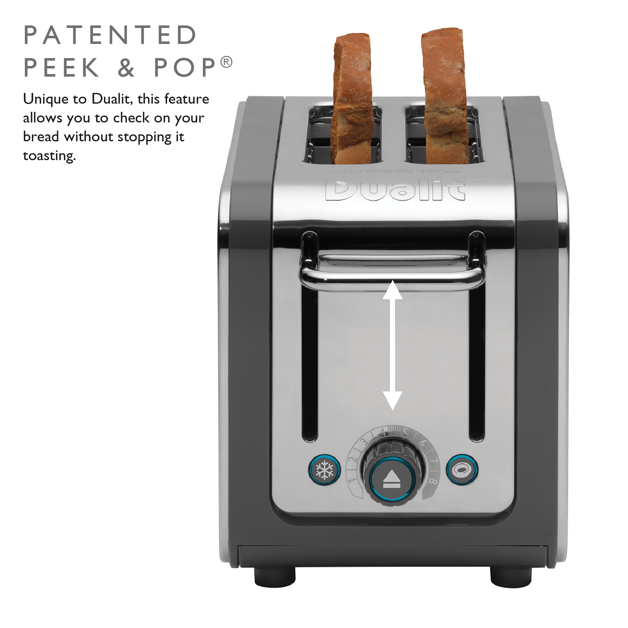 Dualit DLT-ARCHITECT-2S Architect 2 Slice Toaster - 26526