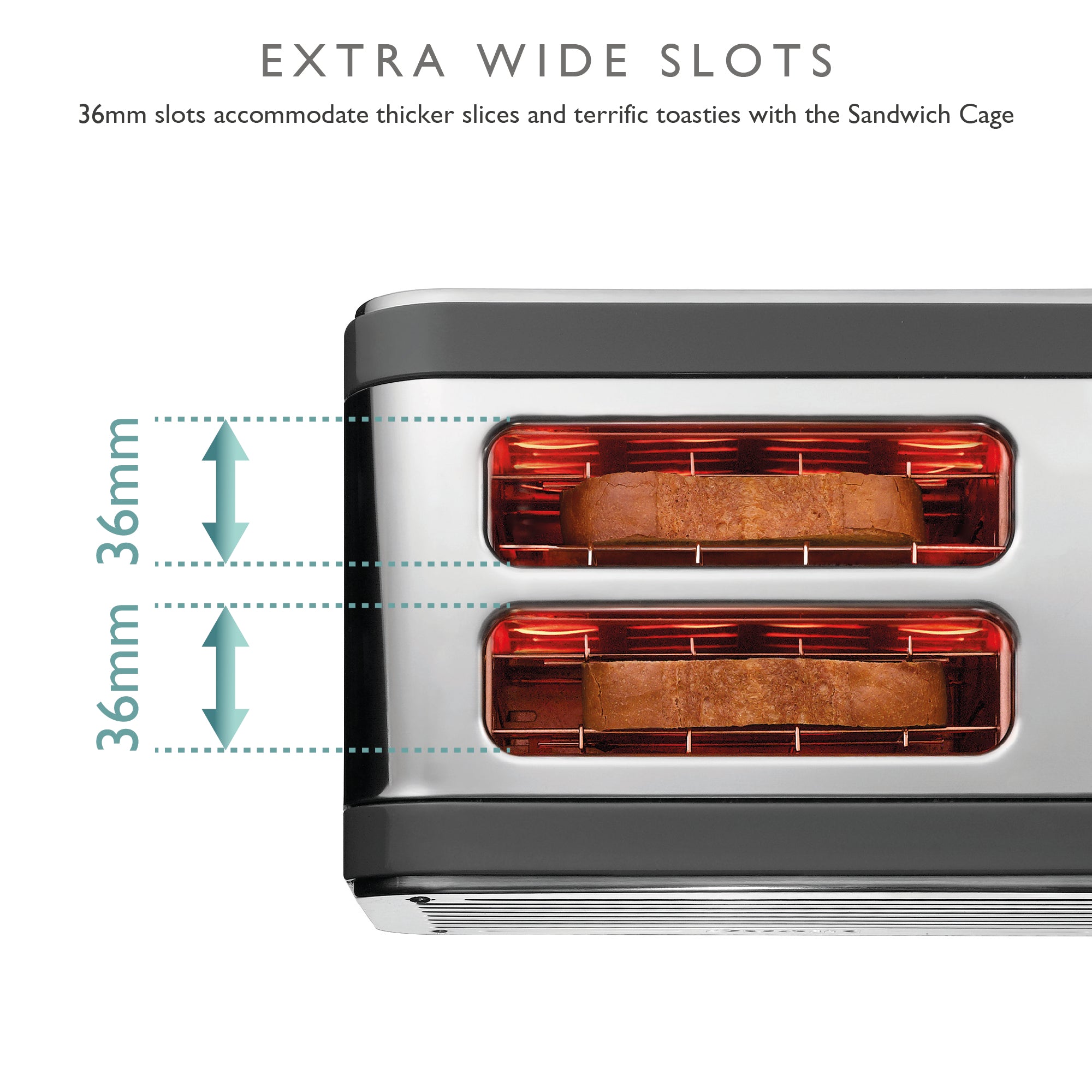 Dualit DLT-ARCHITECT-2S Architect 2 Slice Toaster - 26526