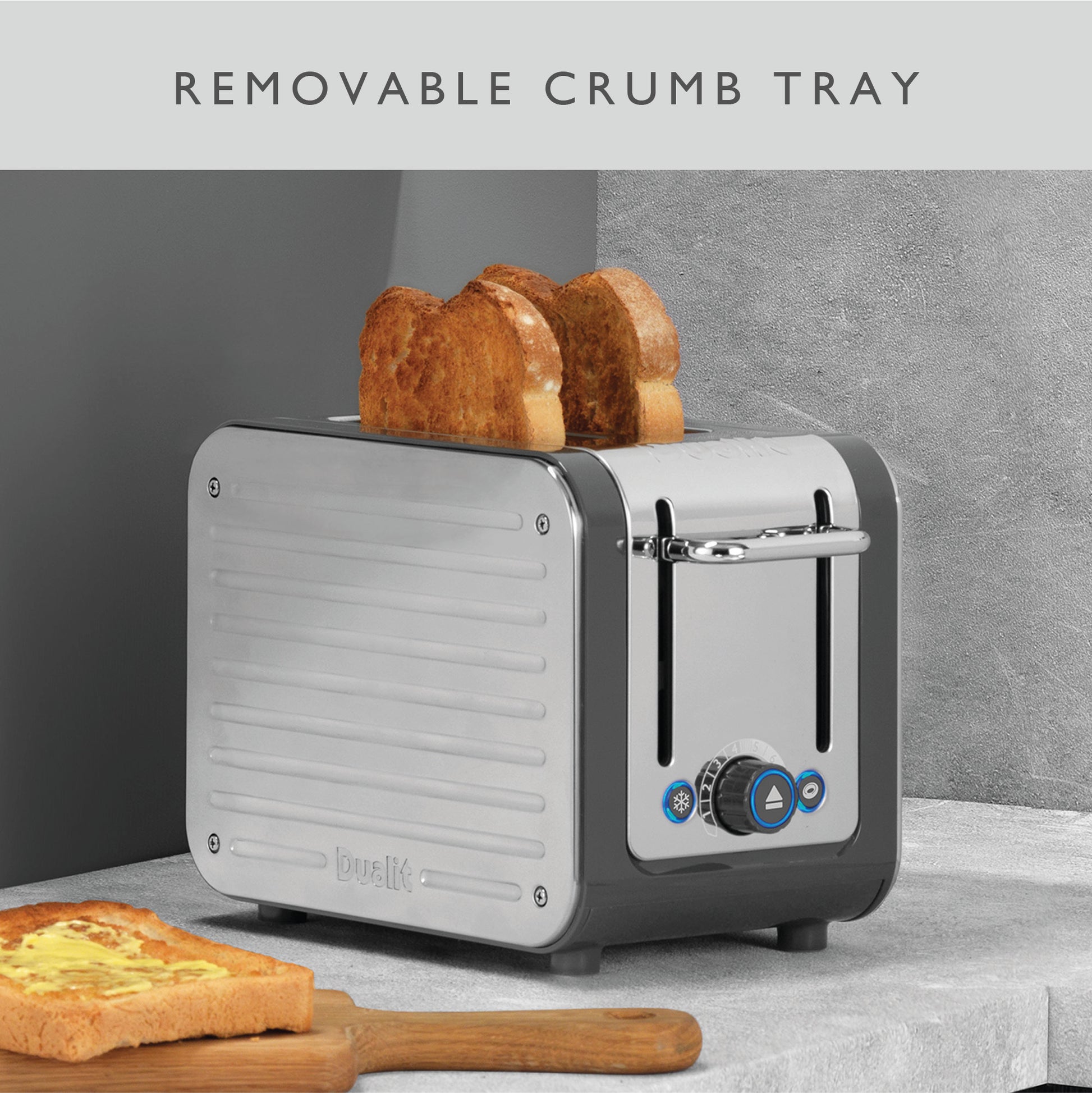 Dualit DLT-ARCHITECT-2S Architect 2 Slice Toaster - 26526