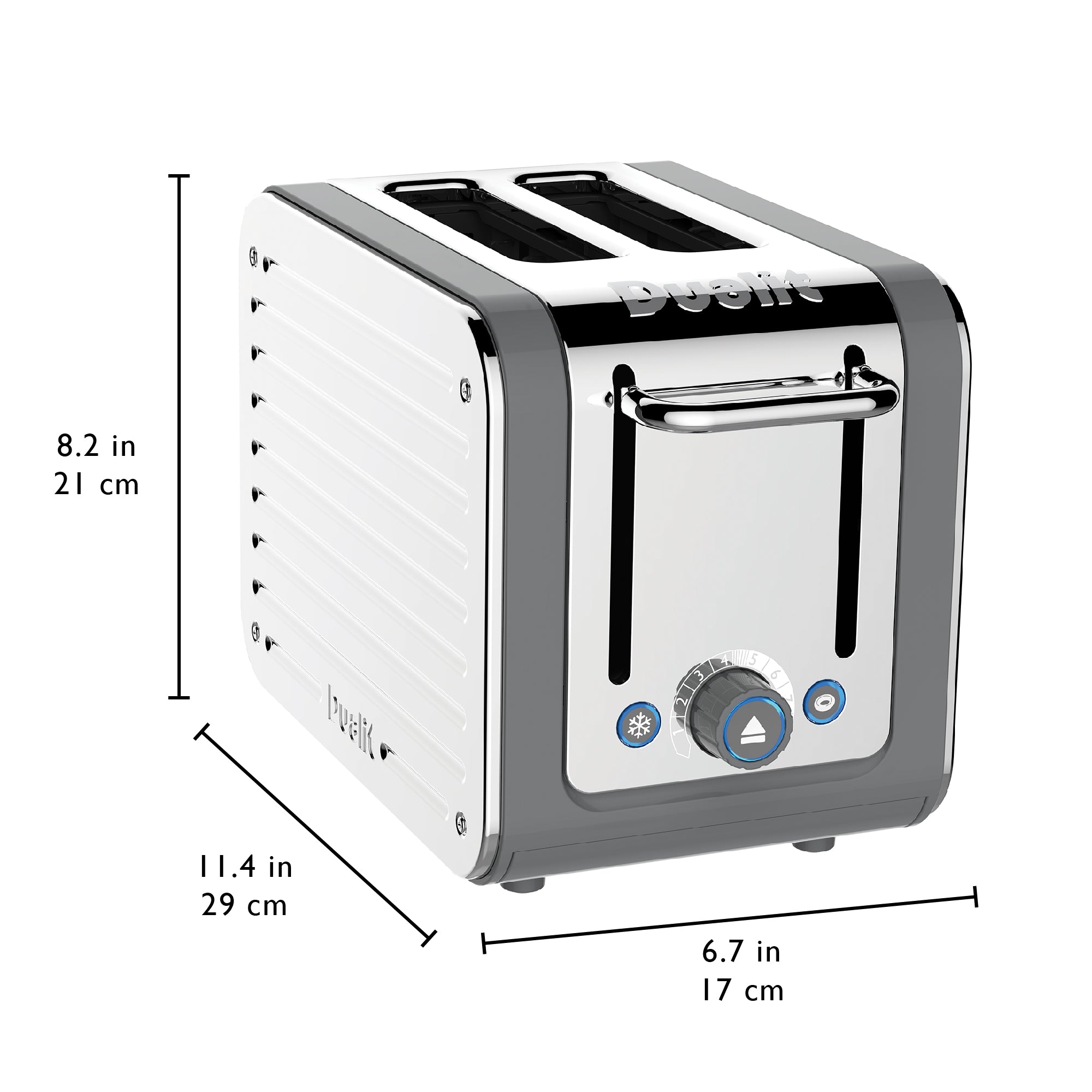 Dualit DLT-ARCHITECT-2S Architect 2 Slice Toaster - 26526