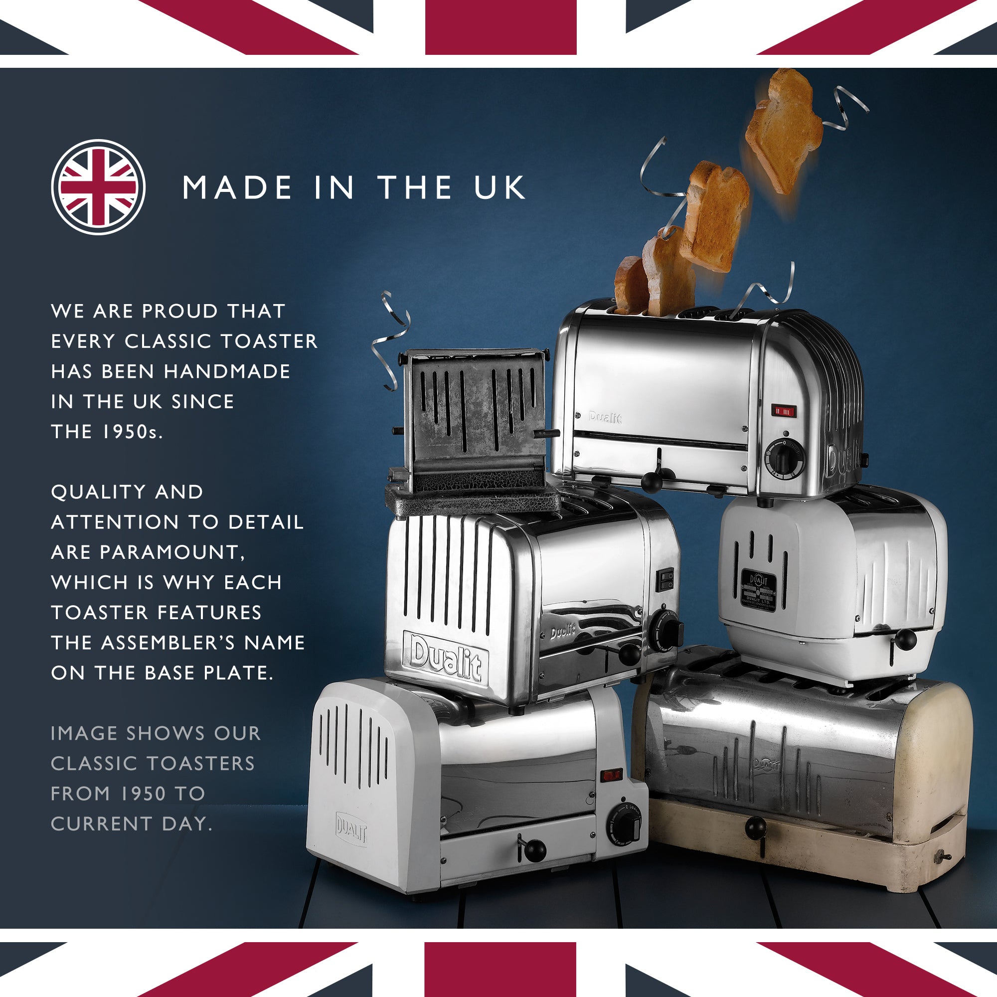 Dualit DLT-NEWGEN-2S 2 Slice NewGen Classic Toaster - 27450