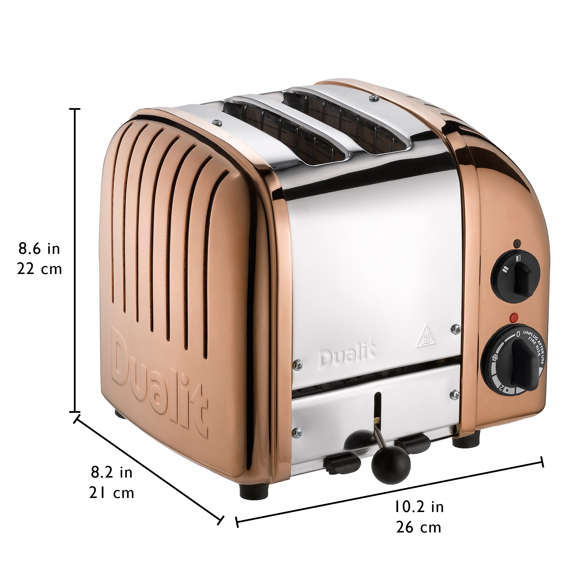 Dualit DLT-NEWGEN-2S 2 Slice NewGen Classic Toaster - 27450