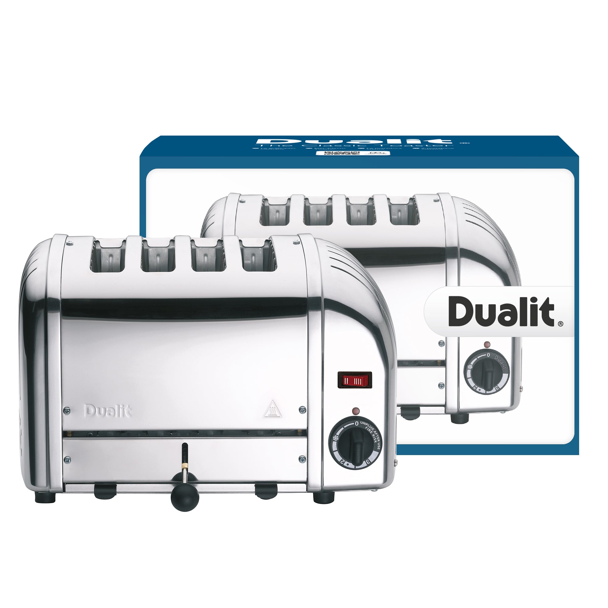Dualit 40352 Vario 4 Slot Toaster Polished - 40352