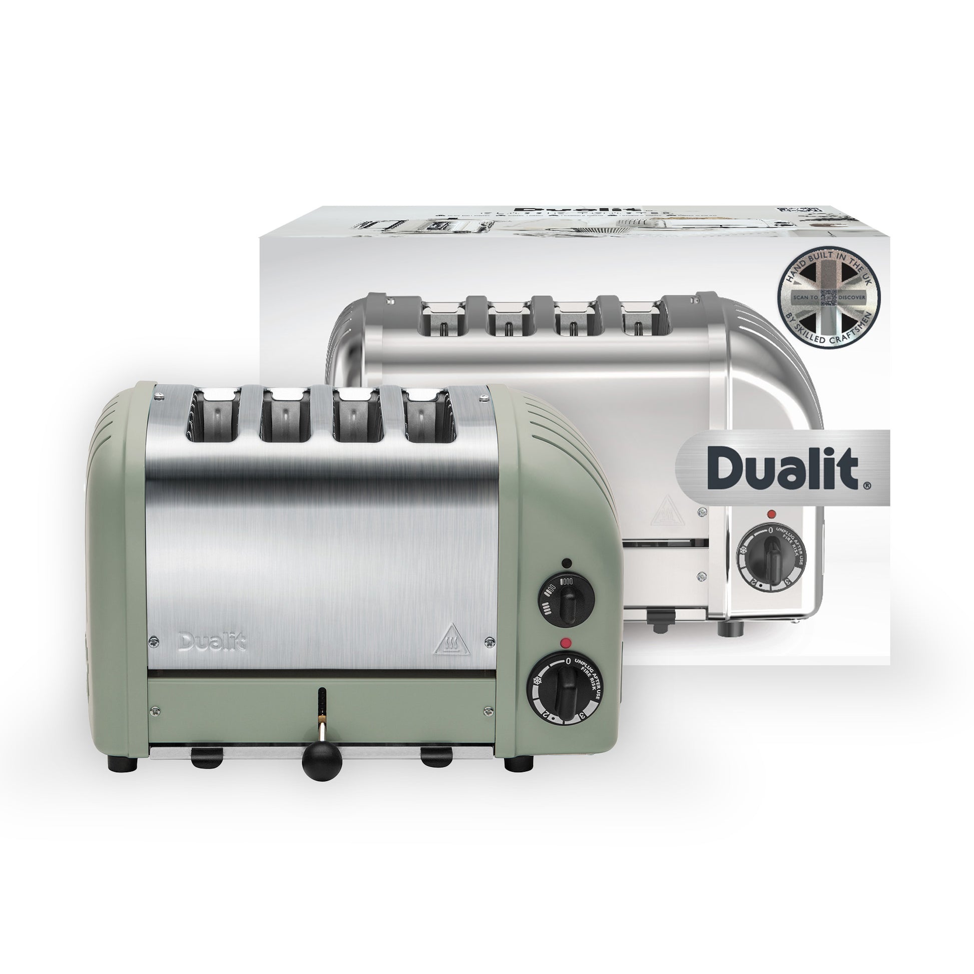 Dualit DLT-NEWGEN-4S 4 Slice NewGen Classic Toaster - 40578