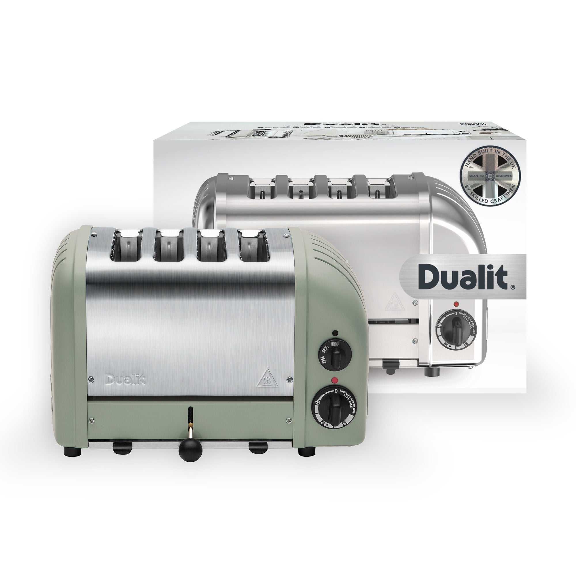 Dualit DLT-NEWGEN-4S 4 Slice NewGen Classic Toaster - 40578
