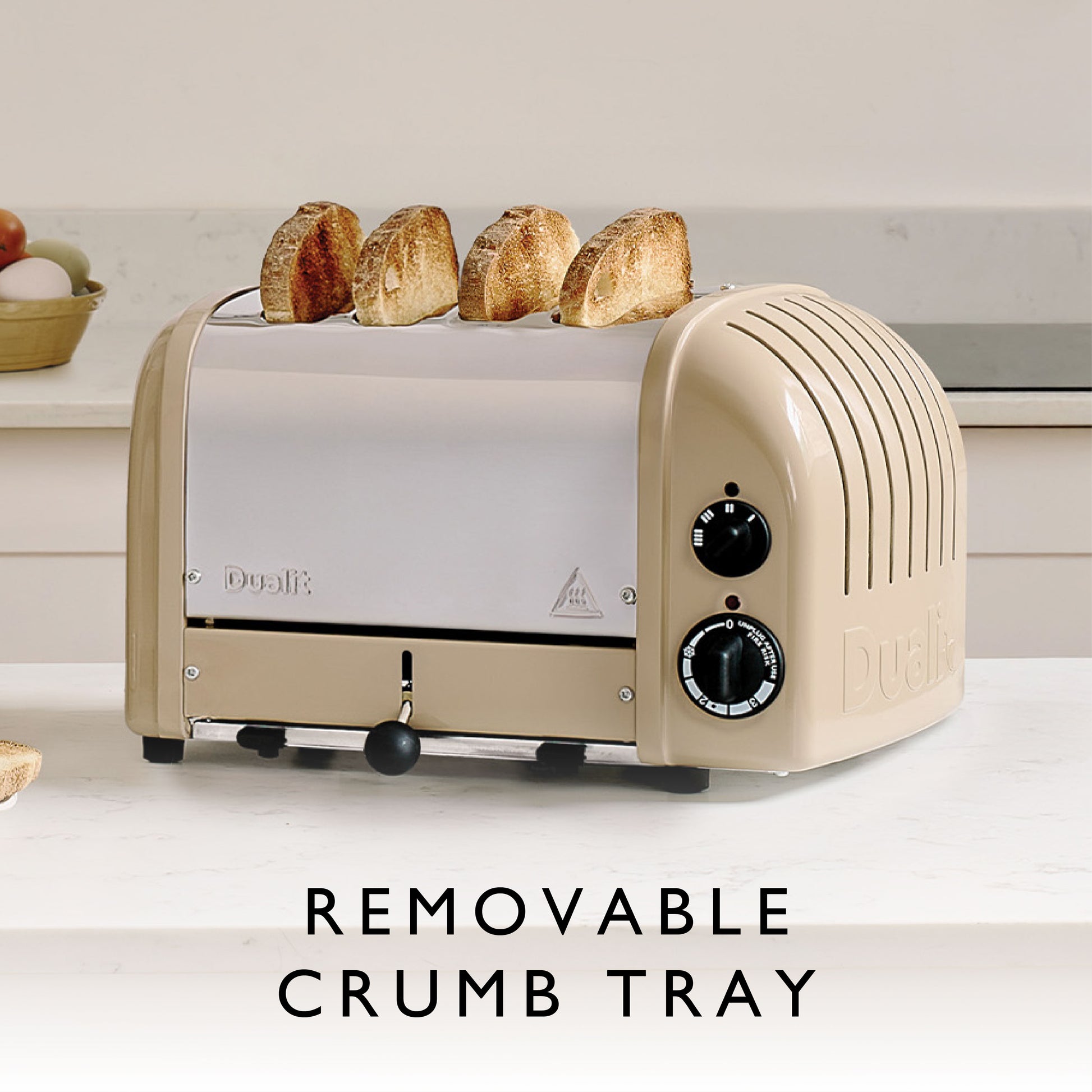 Dualit DLT-NEWGEN-4S 4 Slice NewGen Classic Toaster - 40579