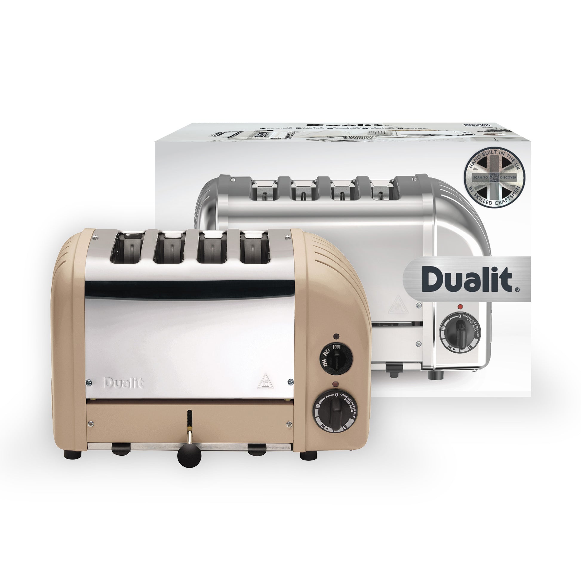Dualit DLT-NEWGEN-4S 4 Slice NewGen Classic Toaster - 40579