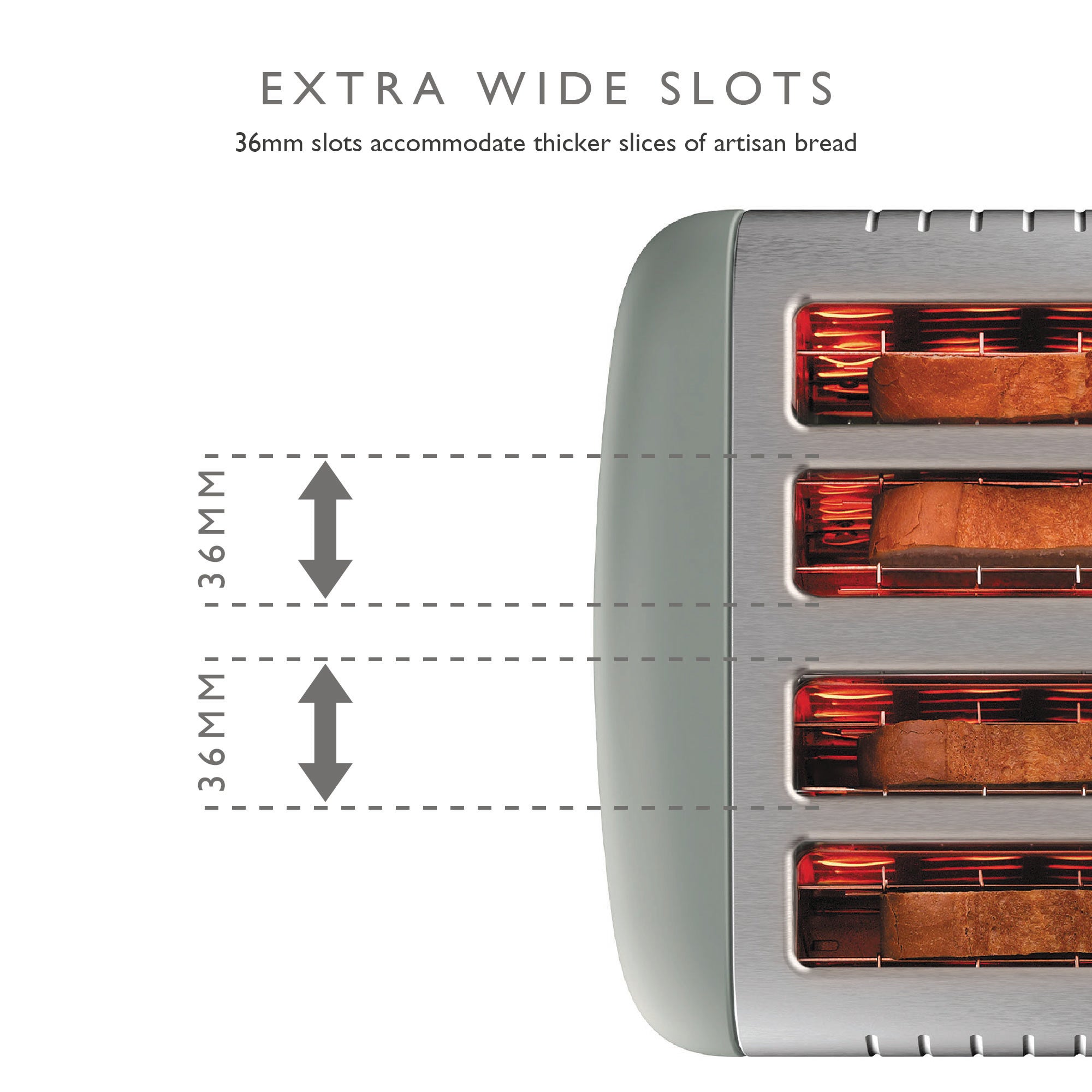 Dualit DLT-LITE-4S 4 Slice Lite Toaster - 46220