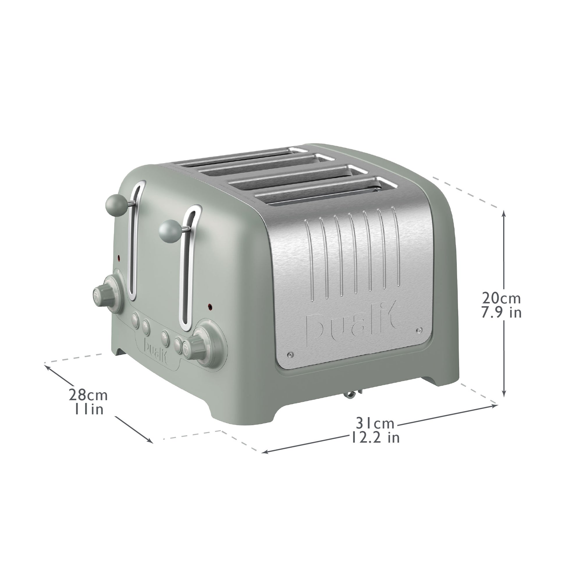 Dualit DLT-LITE-4S 4 Slice Lite Toaster - 46220