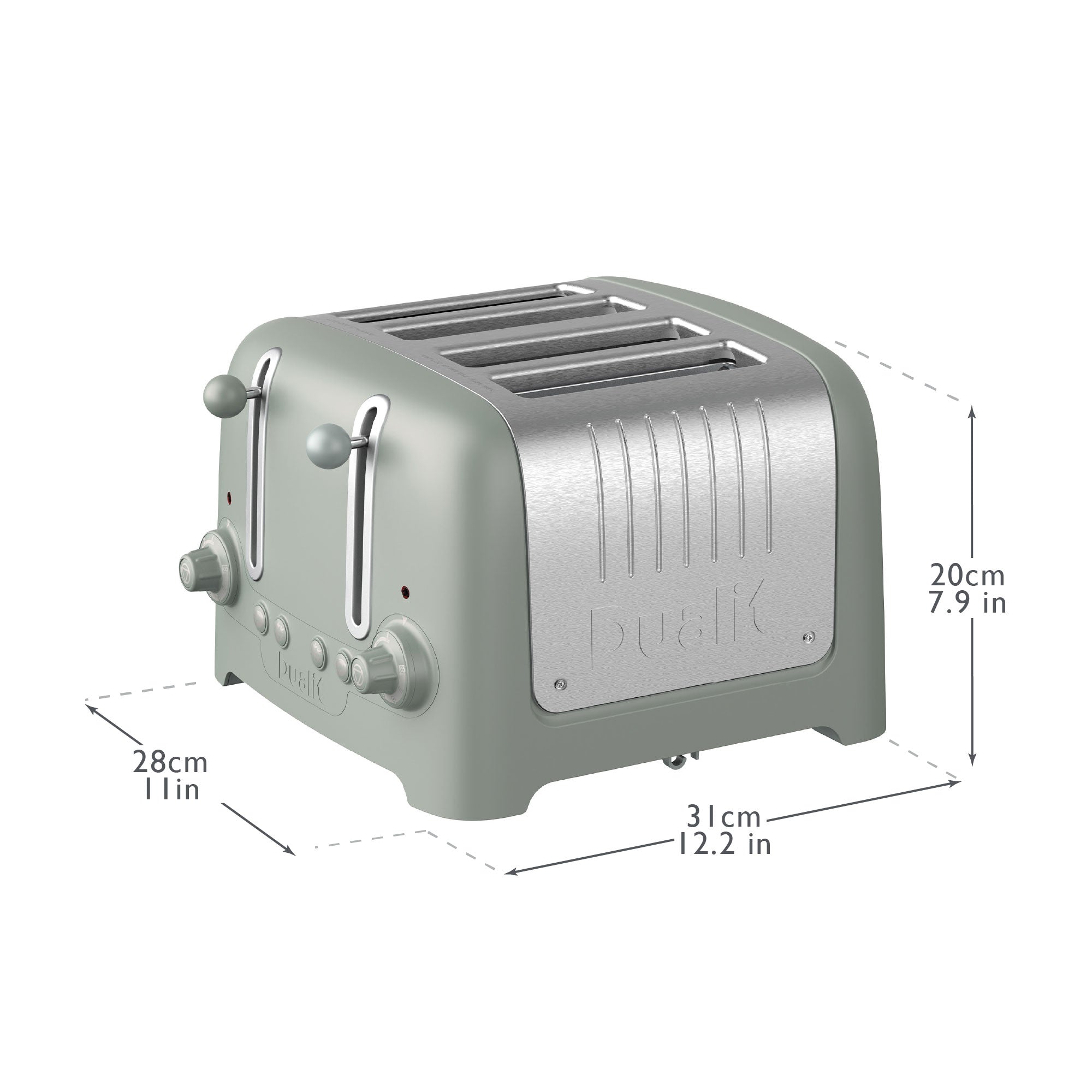 Dualit DLT-LITE-4S 4 Slice Lite Toaster - 46220