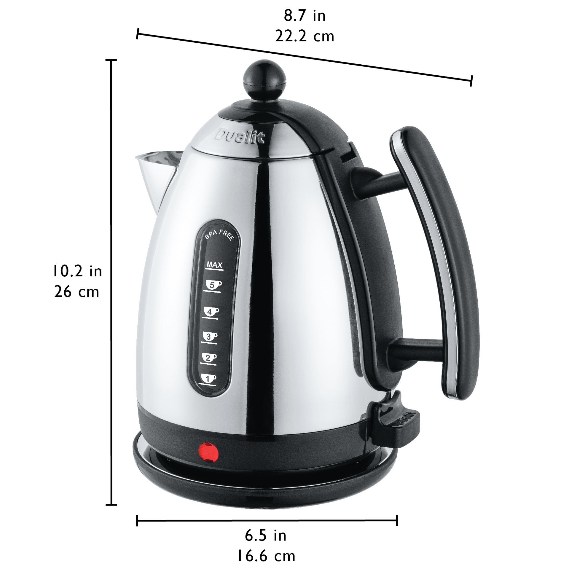 Dualit DLT-LITE-KETTLE Lite Jug Kettle - 72000