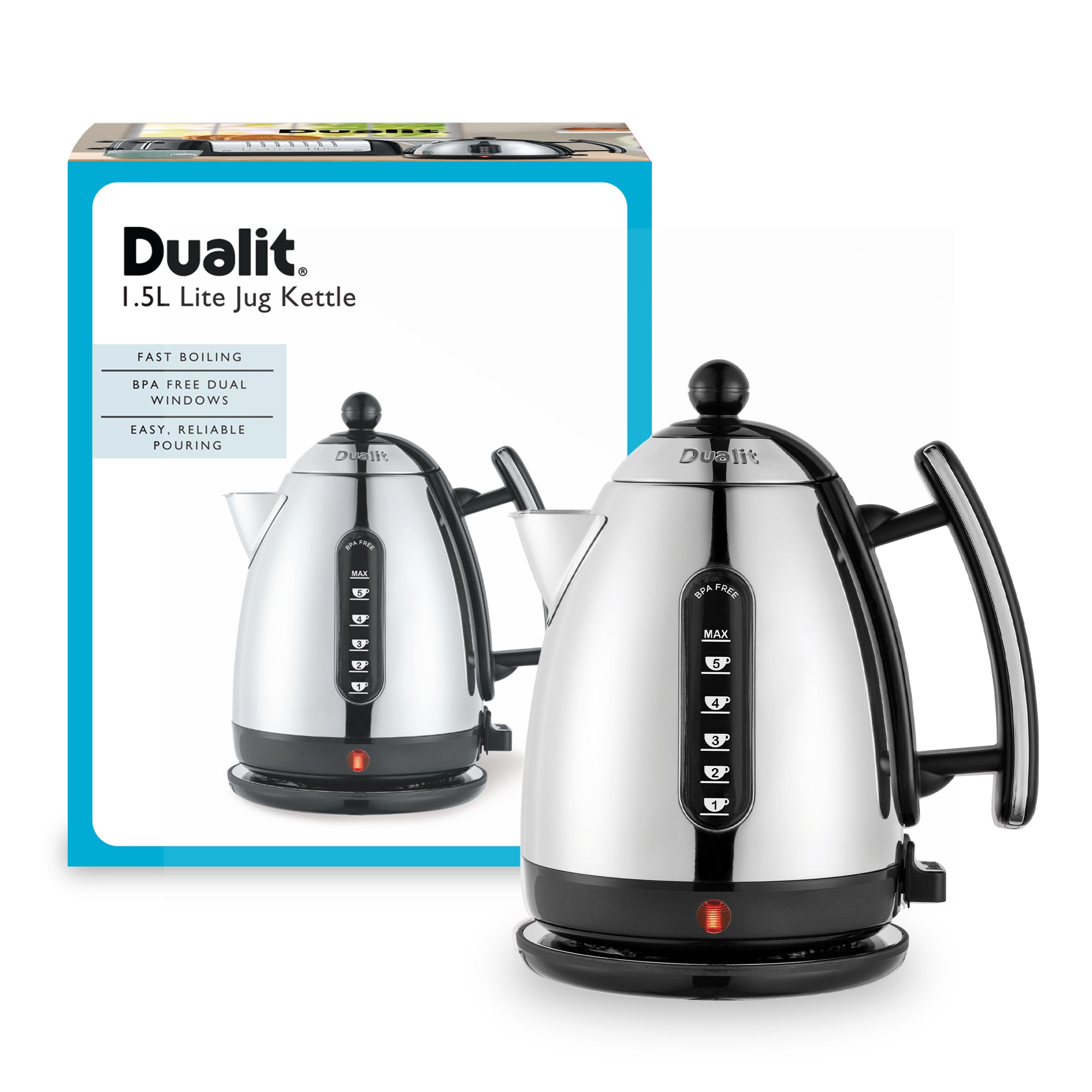 Dualit DLT-LITE-KETTLE Lite Jug Kettle - 72000