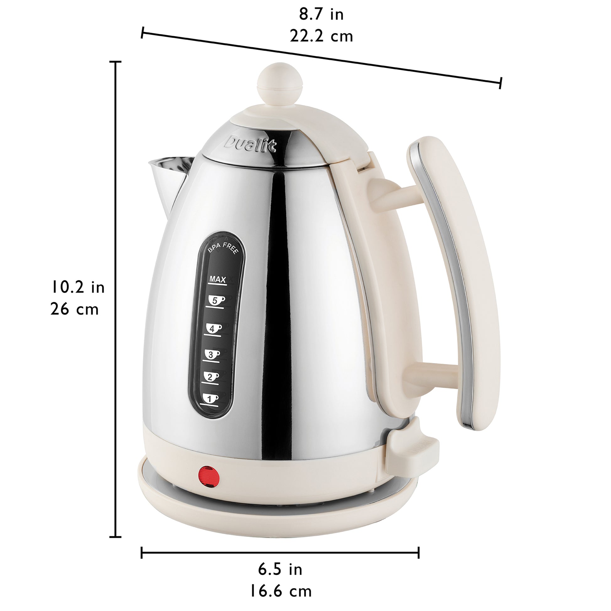 Dualit DLT-LITE-KETTLE Lite Jug Kettle - 72003