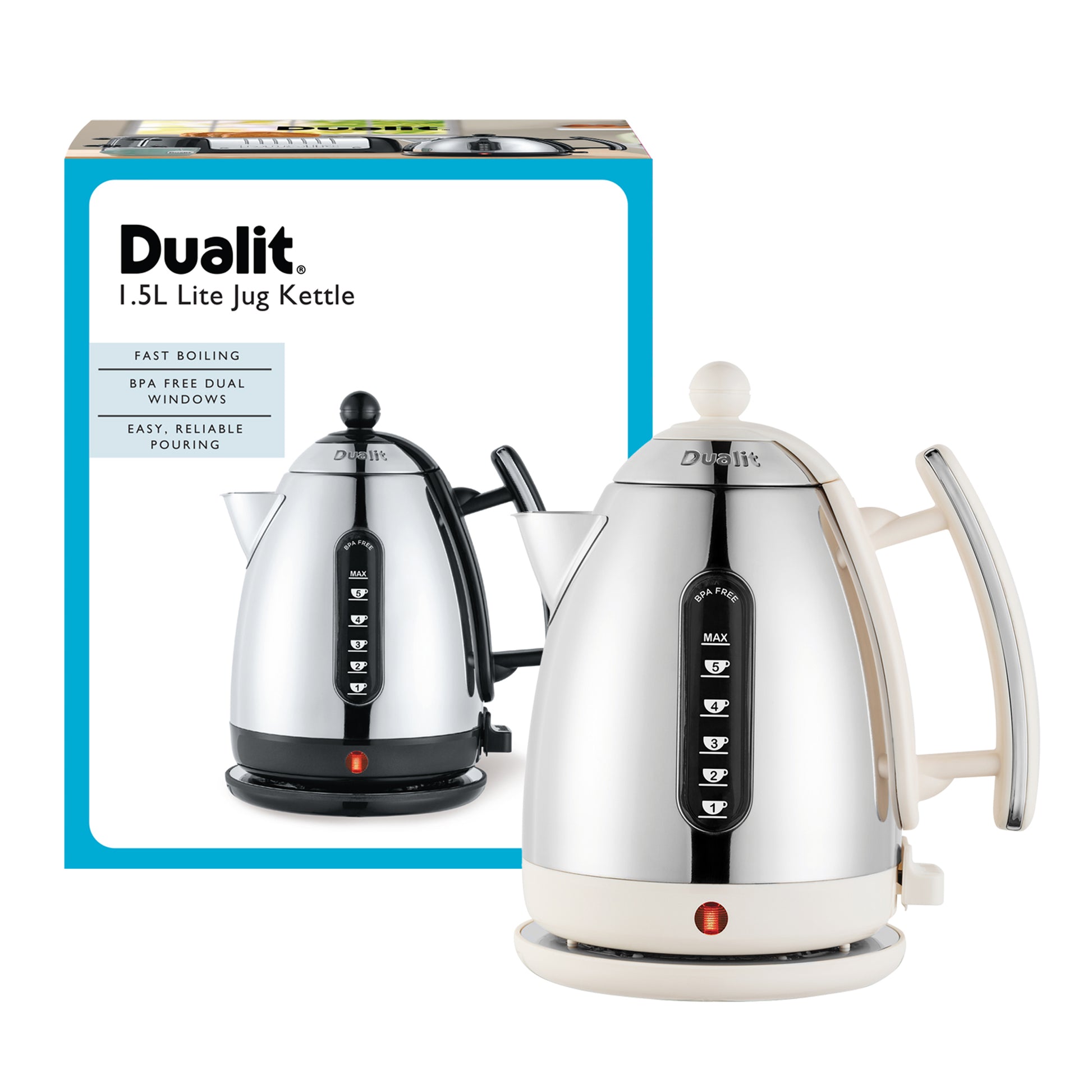 Dualit DLT-LITE-KETTLE Lite Jug Kettle - 72003