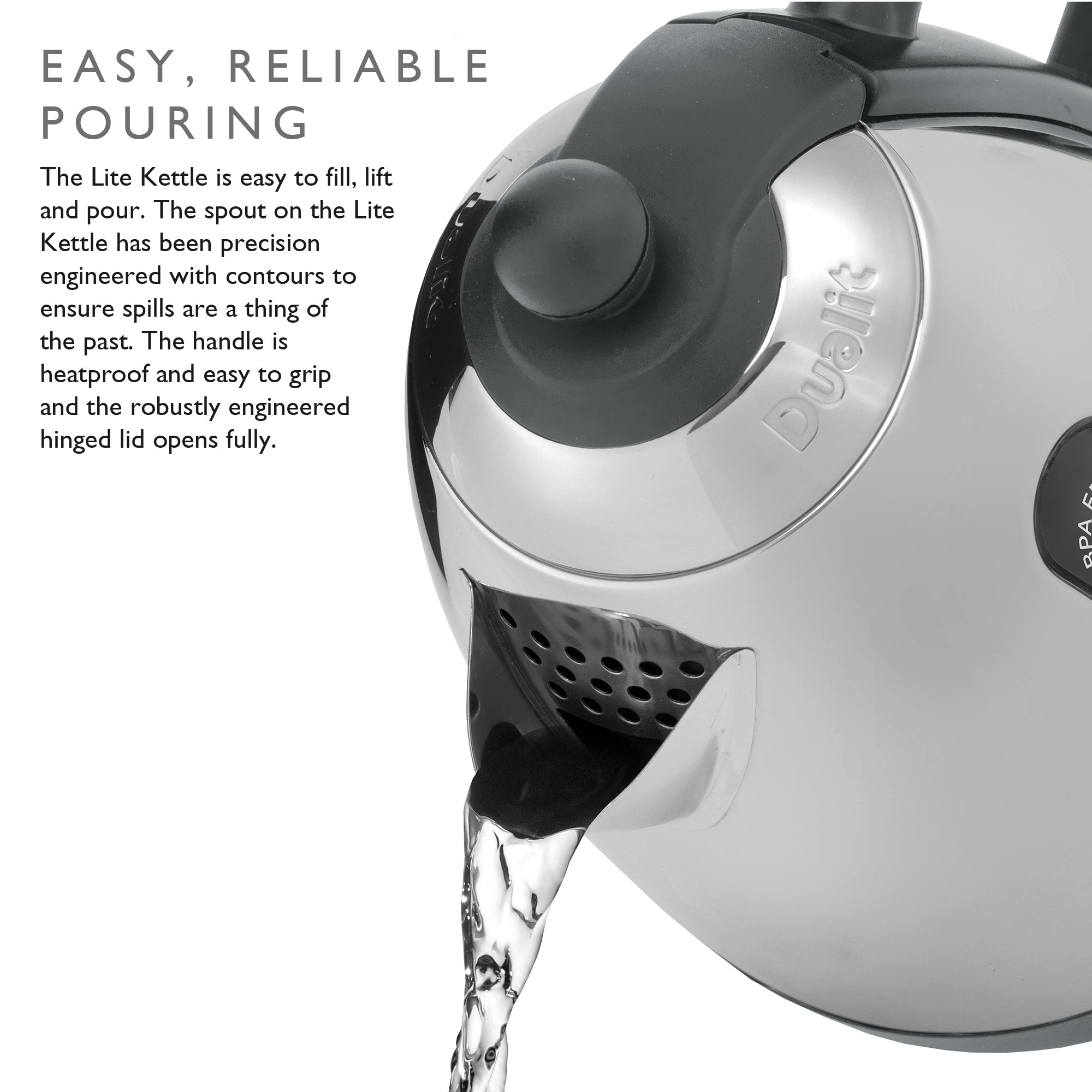 Dualit DLT-LITE-KETTLE Lite Jug Kettle - 72006