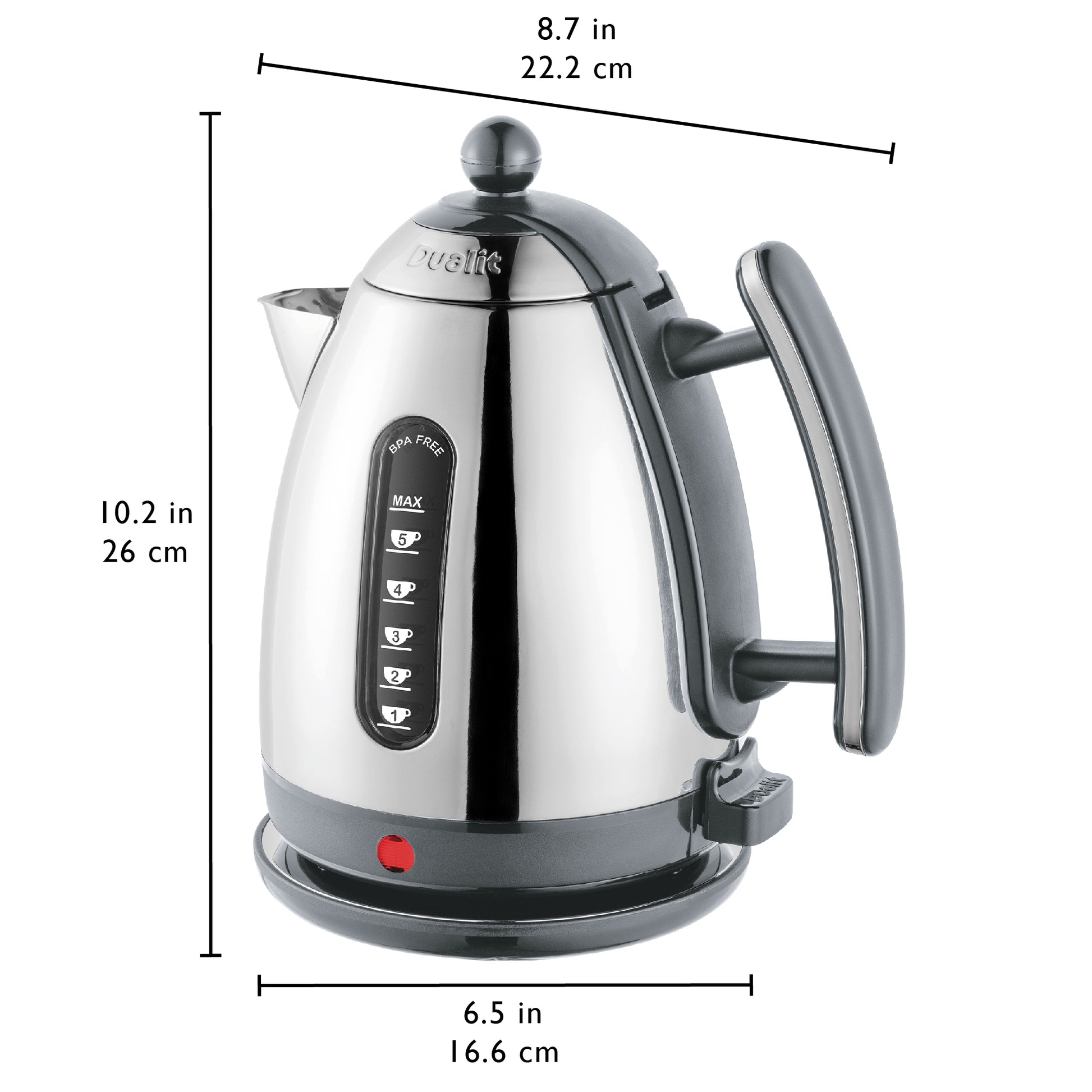 Dualit DLT-LITE-KETTLE Lite Jug Kettle - 72006