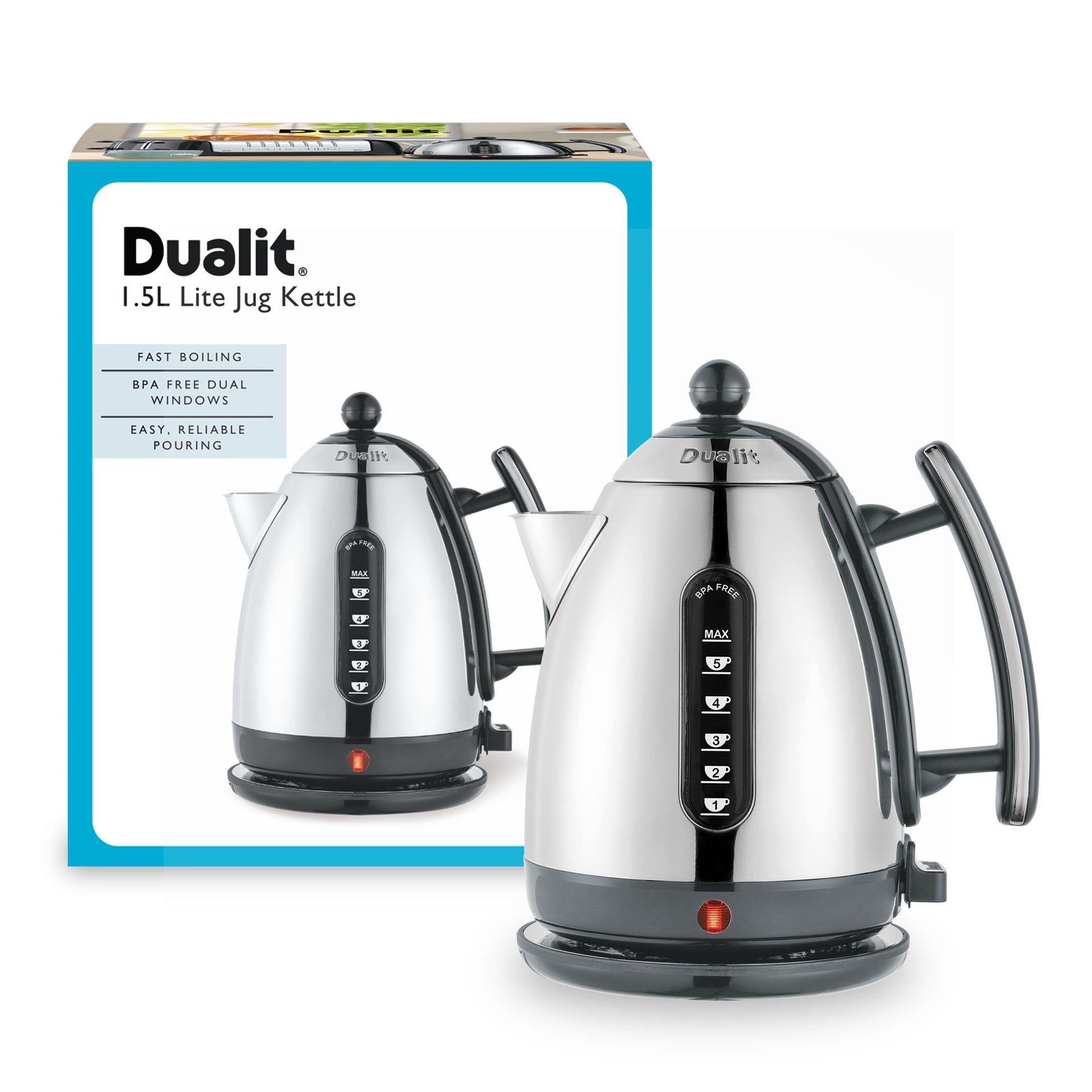 Dualit DLT-LITE-KETTLE Lite Jug Kettle - 72006