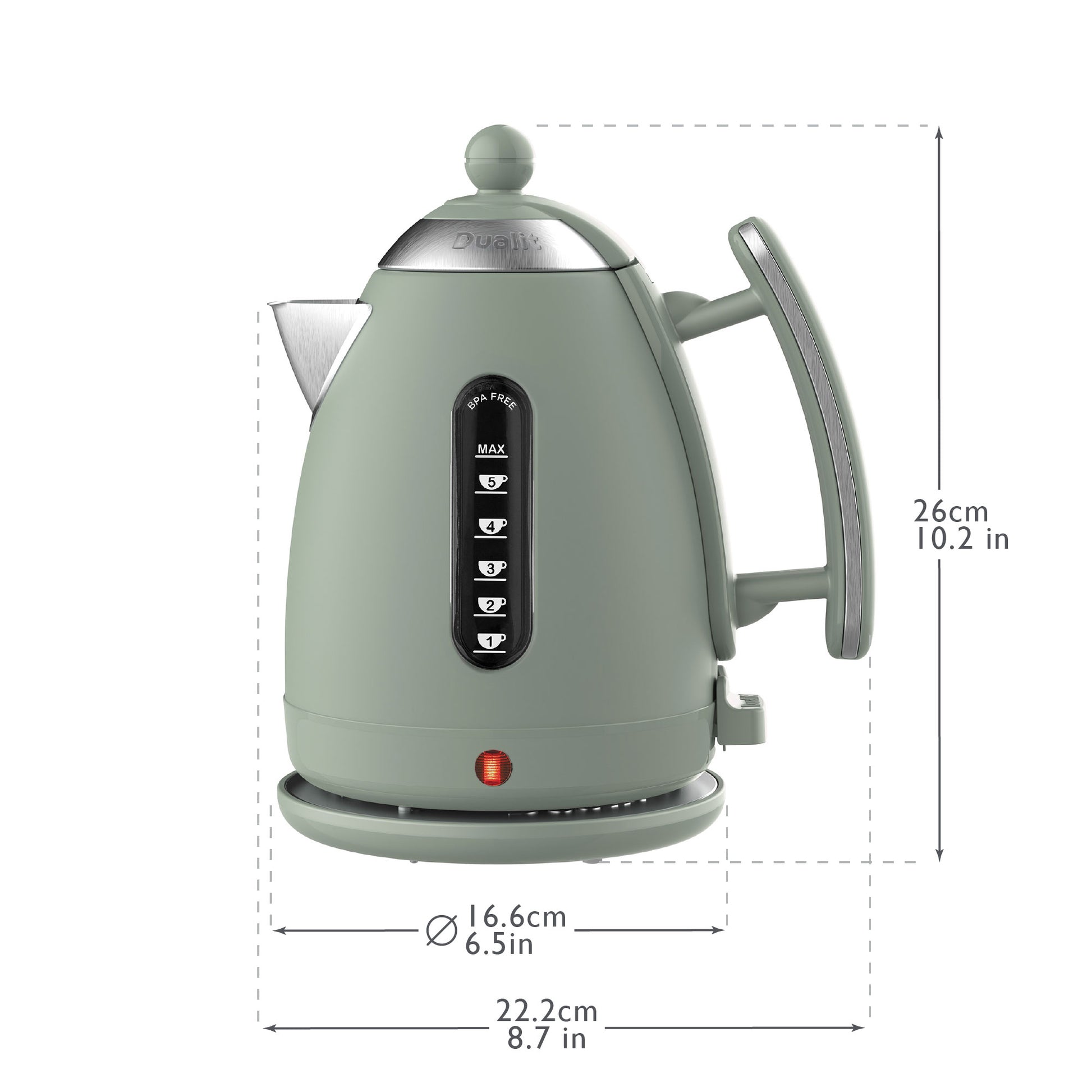 Dualit DLT-LITE-KETTLE Lite Jug Kettle - 72008