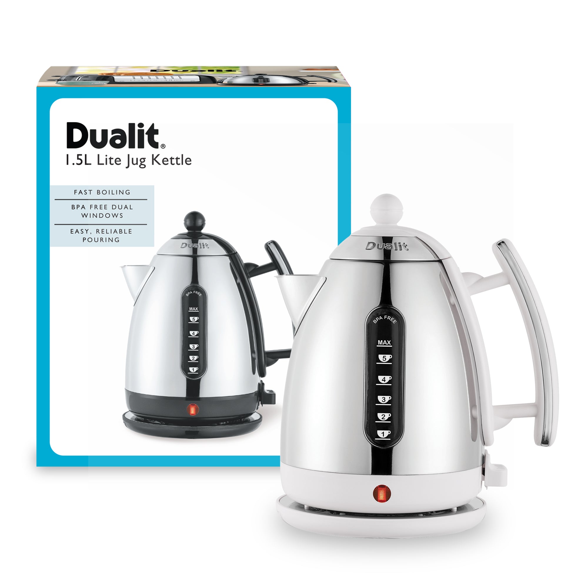 Dualit DLT-LITE-KETTLE Lite Jug Kettle - 72016